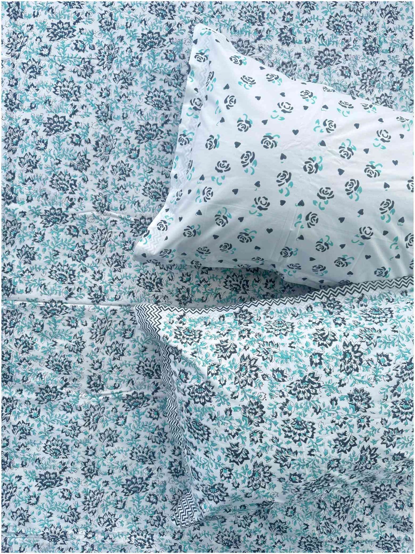 Decaso OG Handblock - Aqua