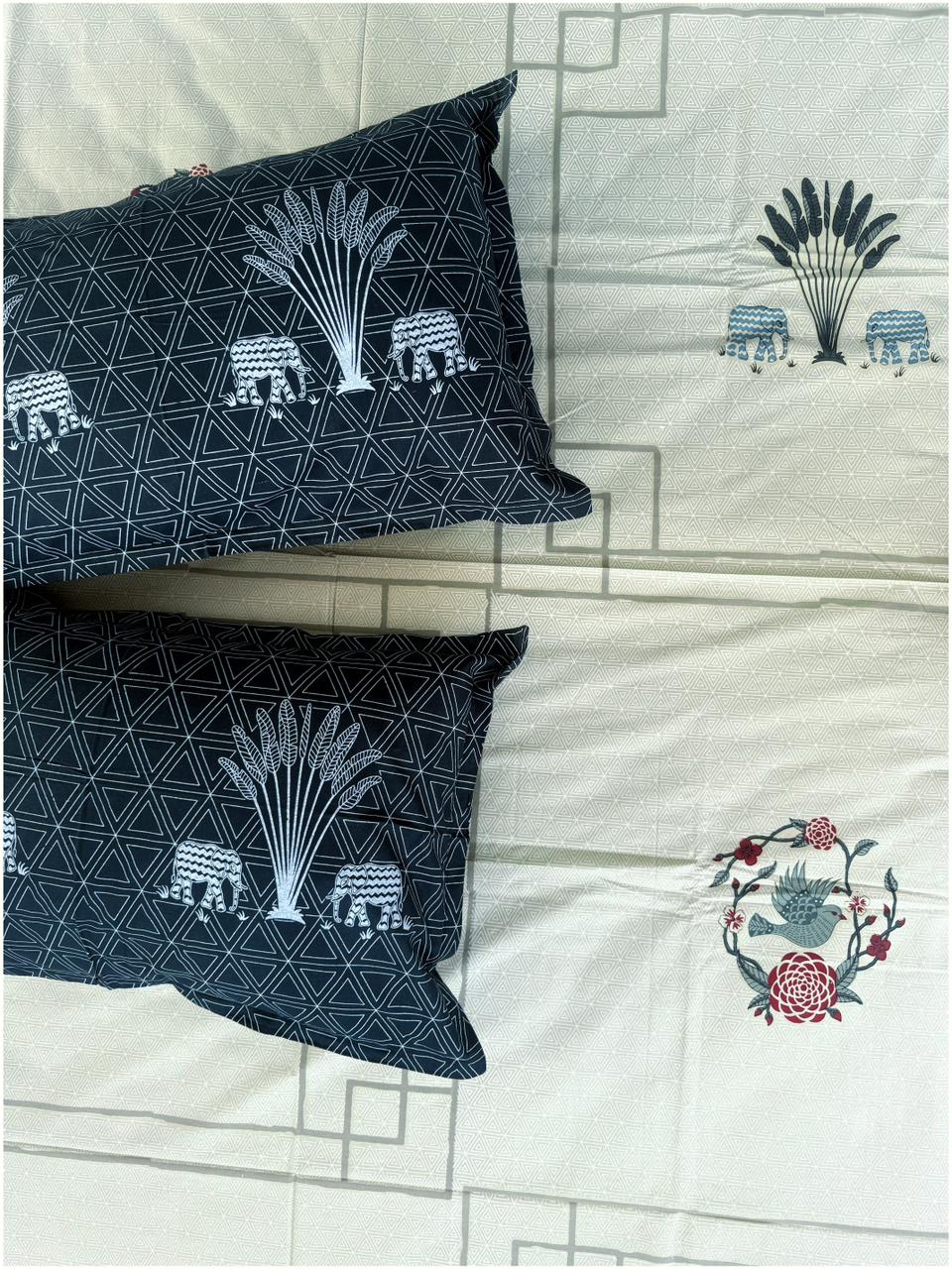 Decaso Ethnic - Mint & D.Green