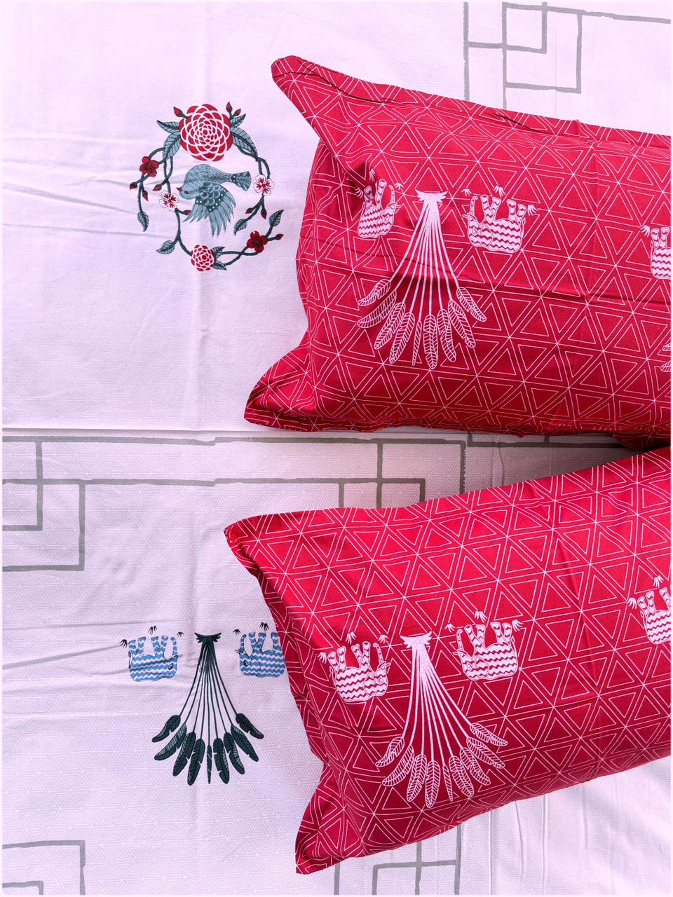 Decaso Ethnic - Baby Pink & Rani