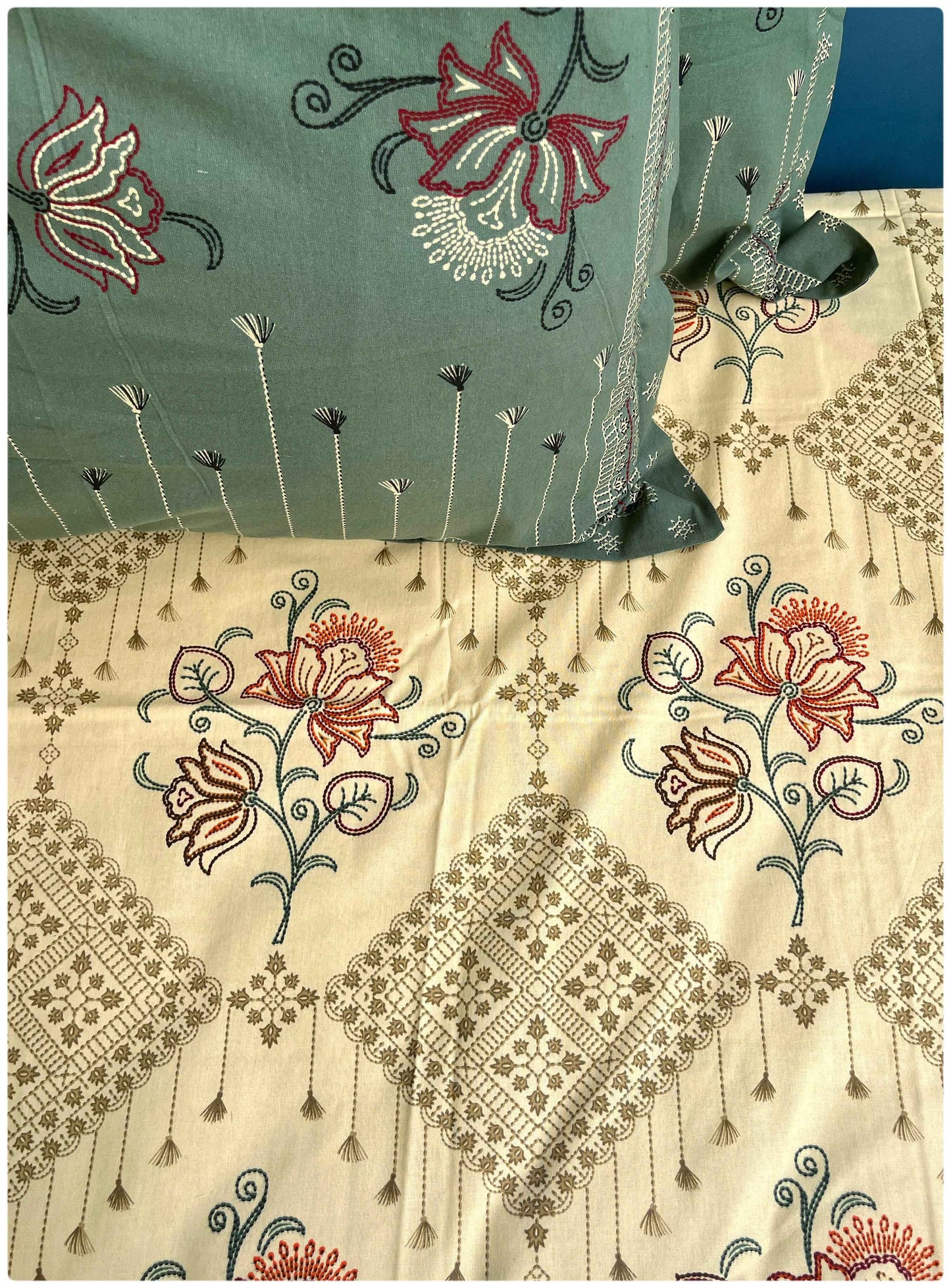 Decaso Ethnic - Dull Green 2