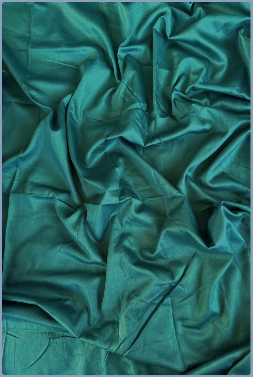 Decaso Solids Bedsheets - Moss Green