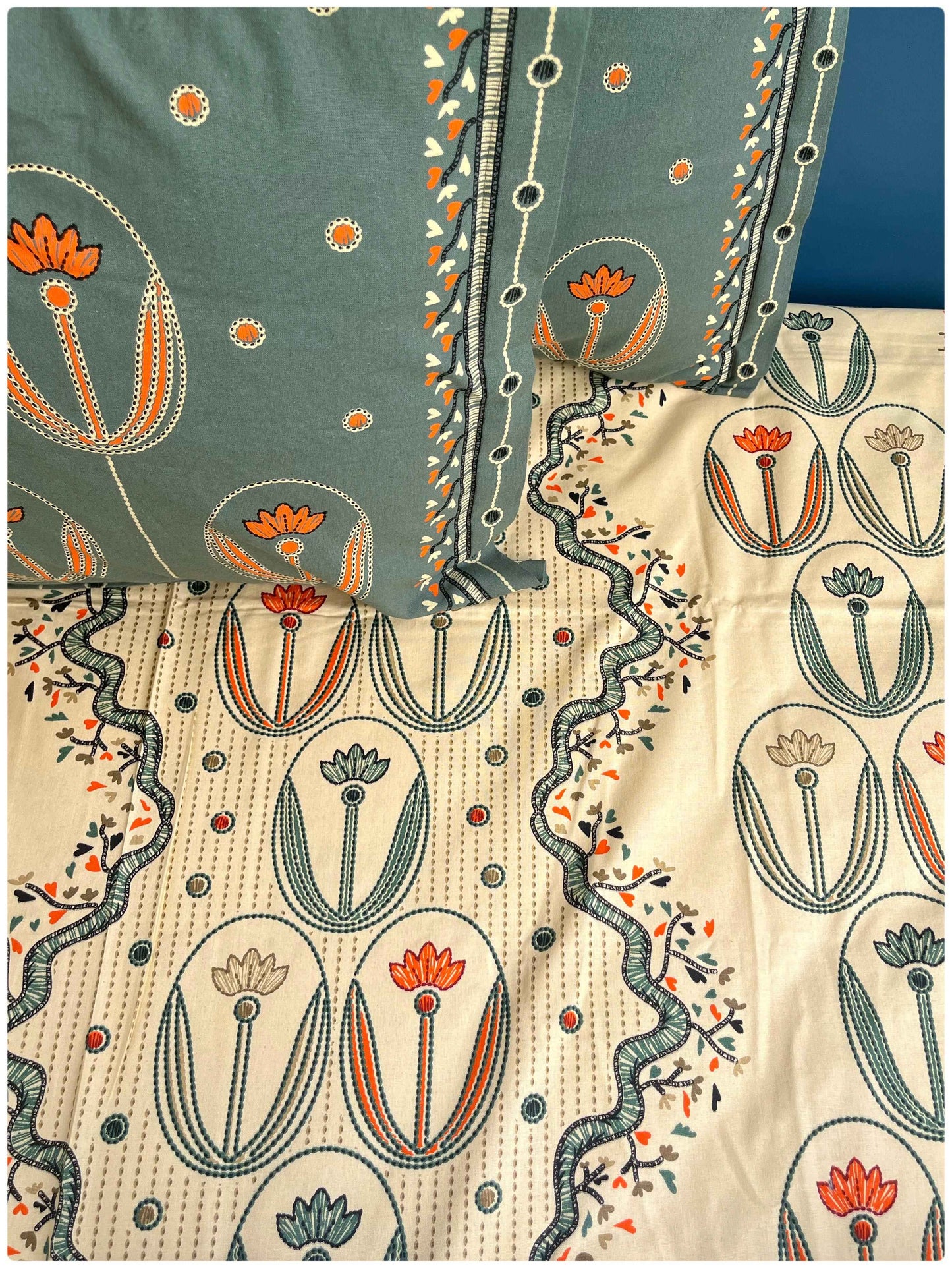 Decaso Ethnic - Dull Green 1