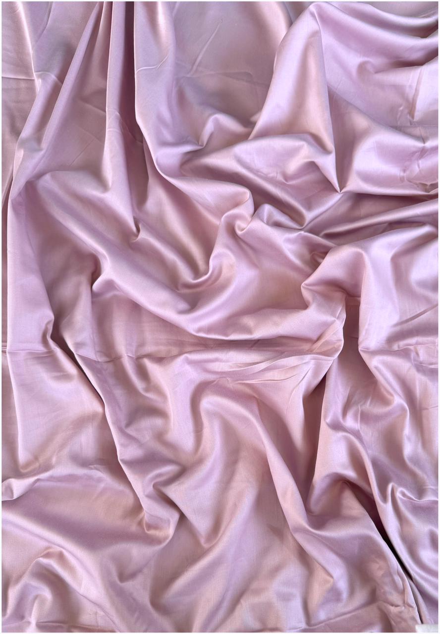 Decaso Solids Bedsheets - Mauve