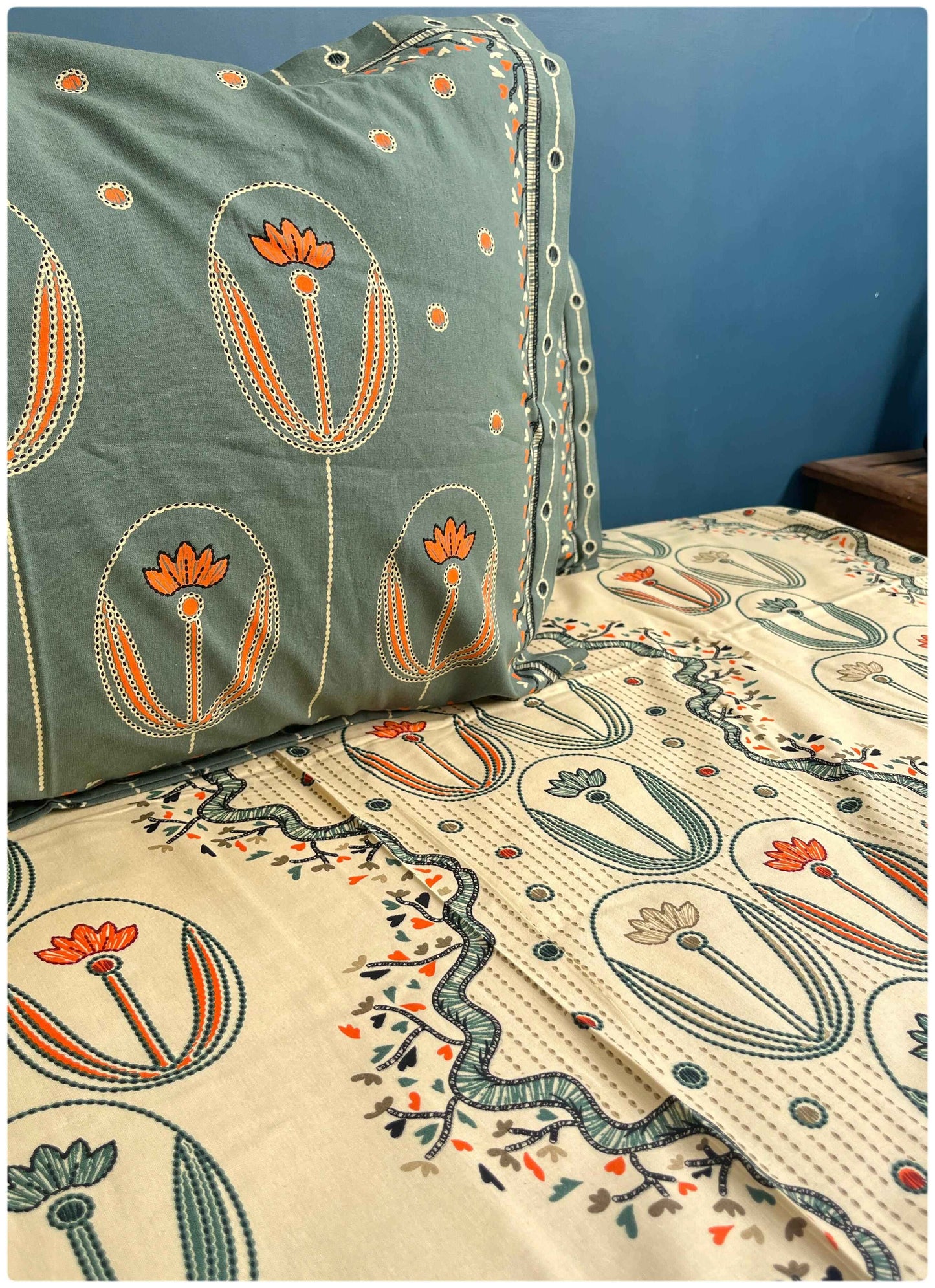 Decaso Ethnic - Dull Green 1