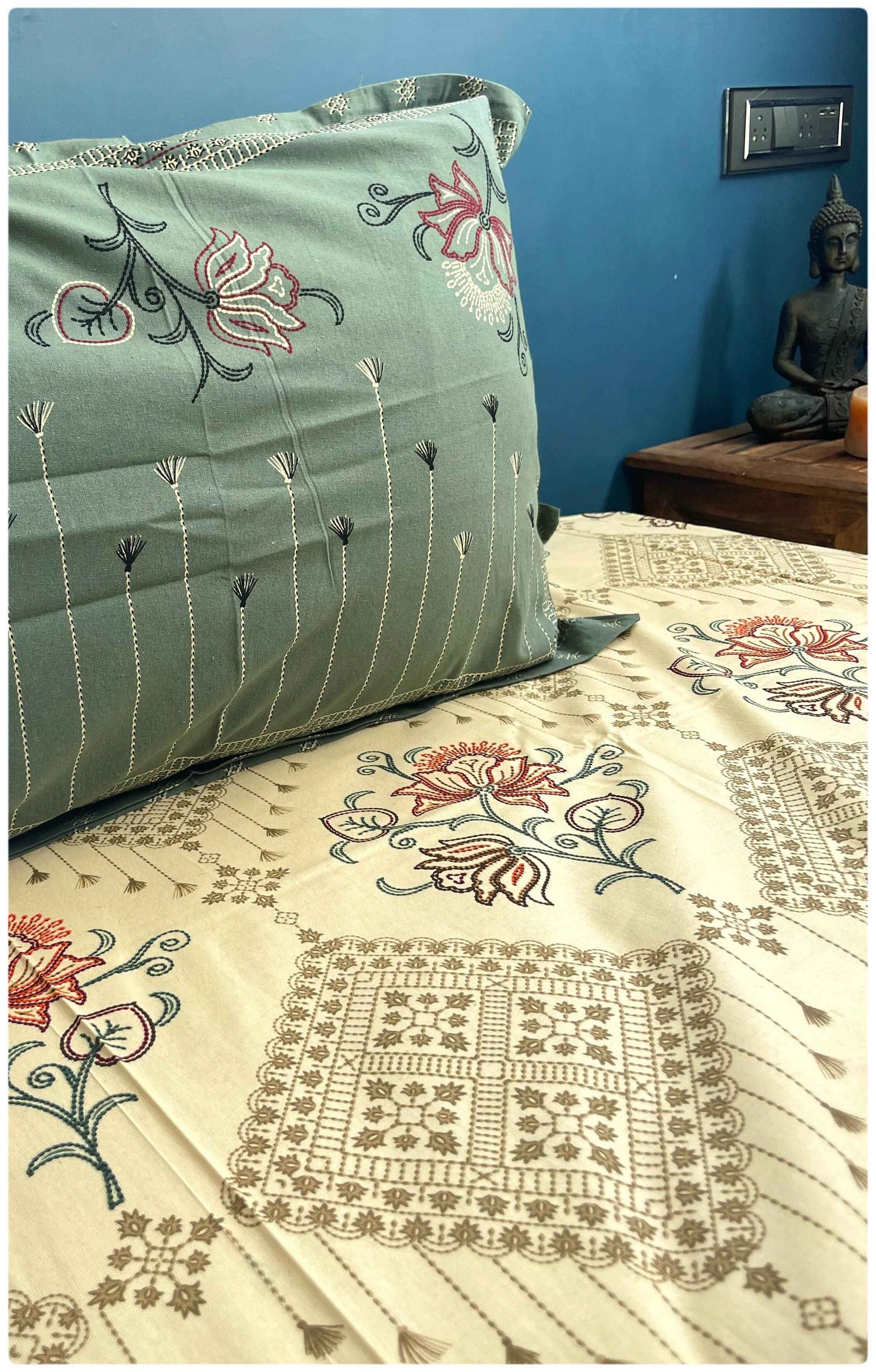 Decaso Ethnic - Dull Green 2