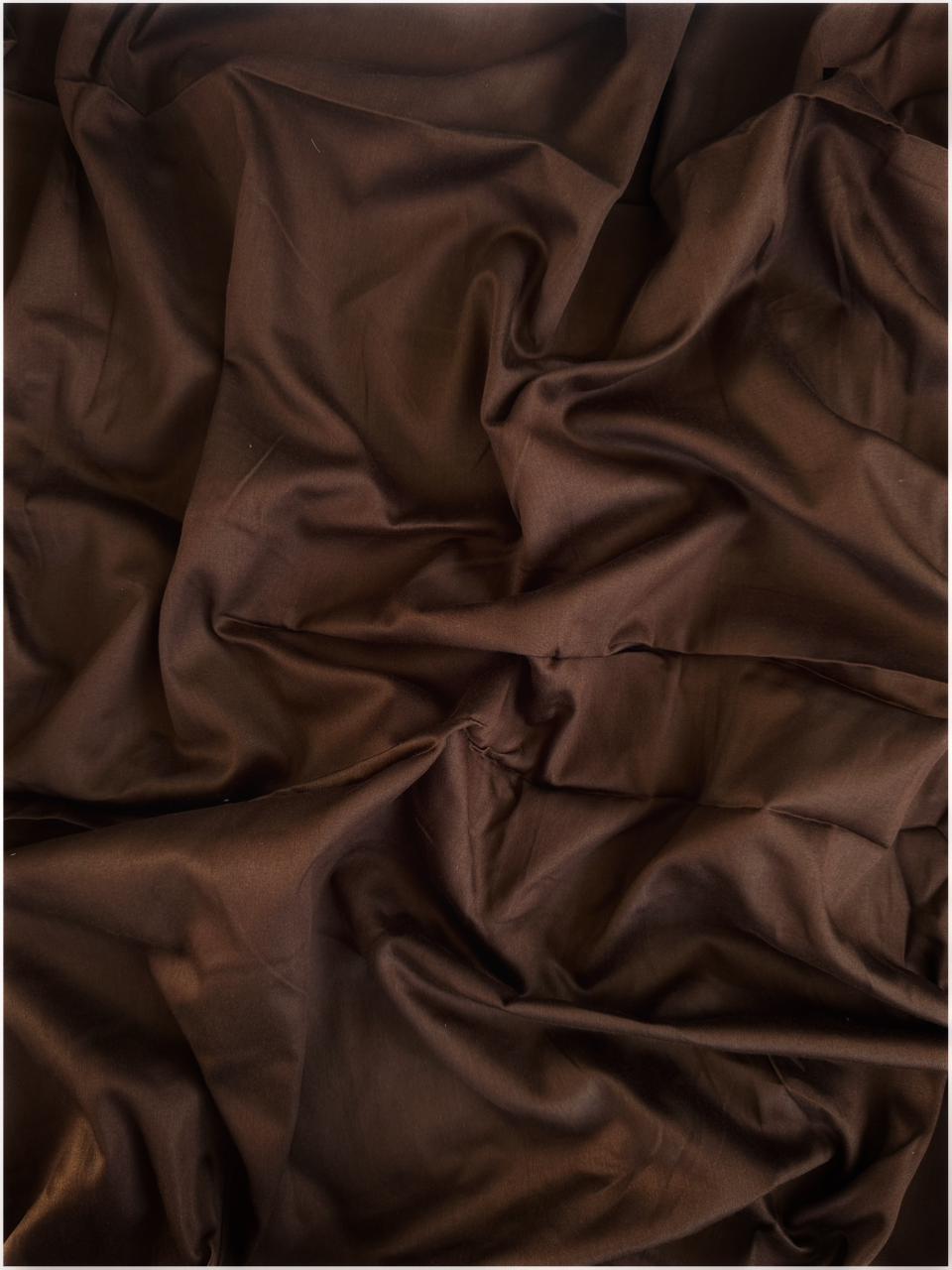 Decaso Solids Bedsheets - Chocolate