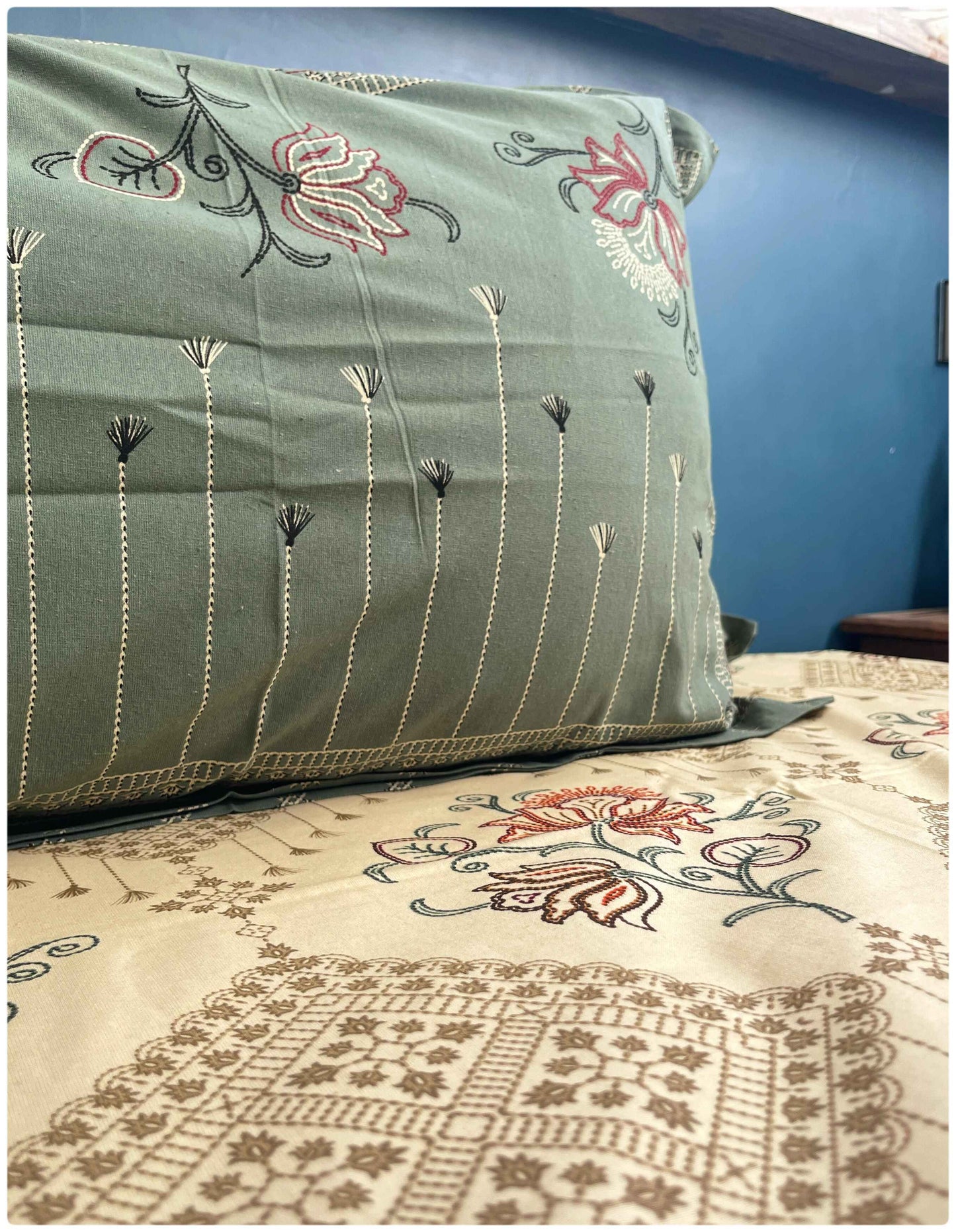 Decaso Ethnic - Dull Green 2