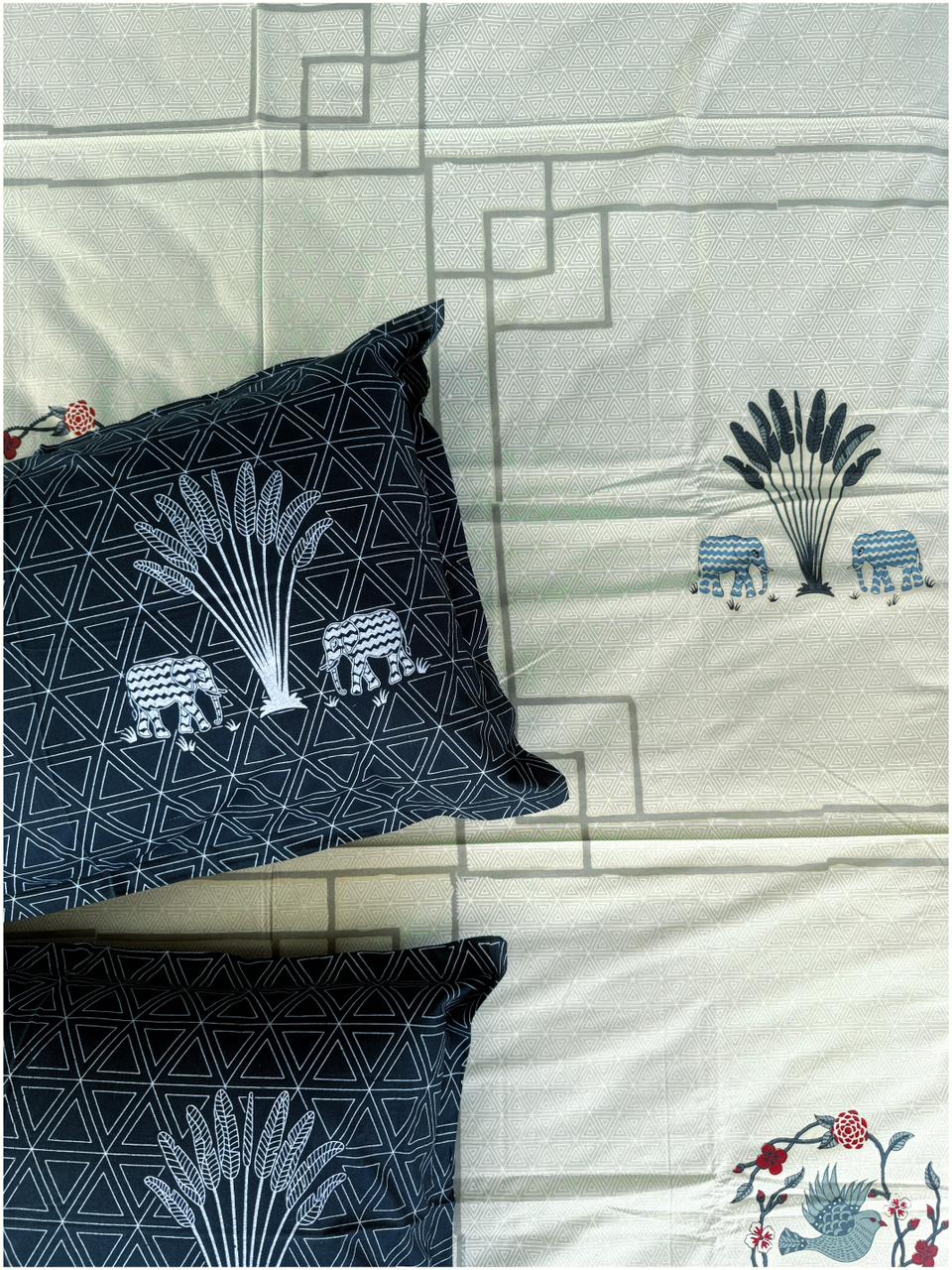 Decaso Ethnic - Mint & D.Green