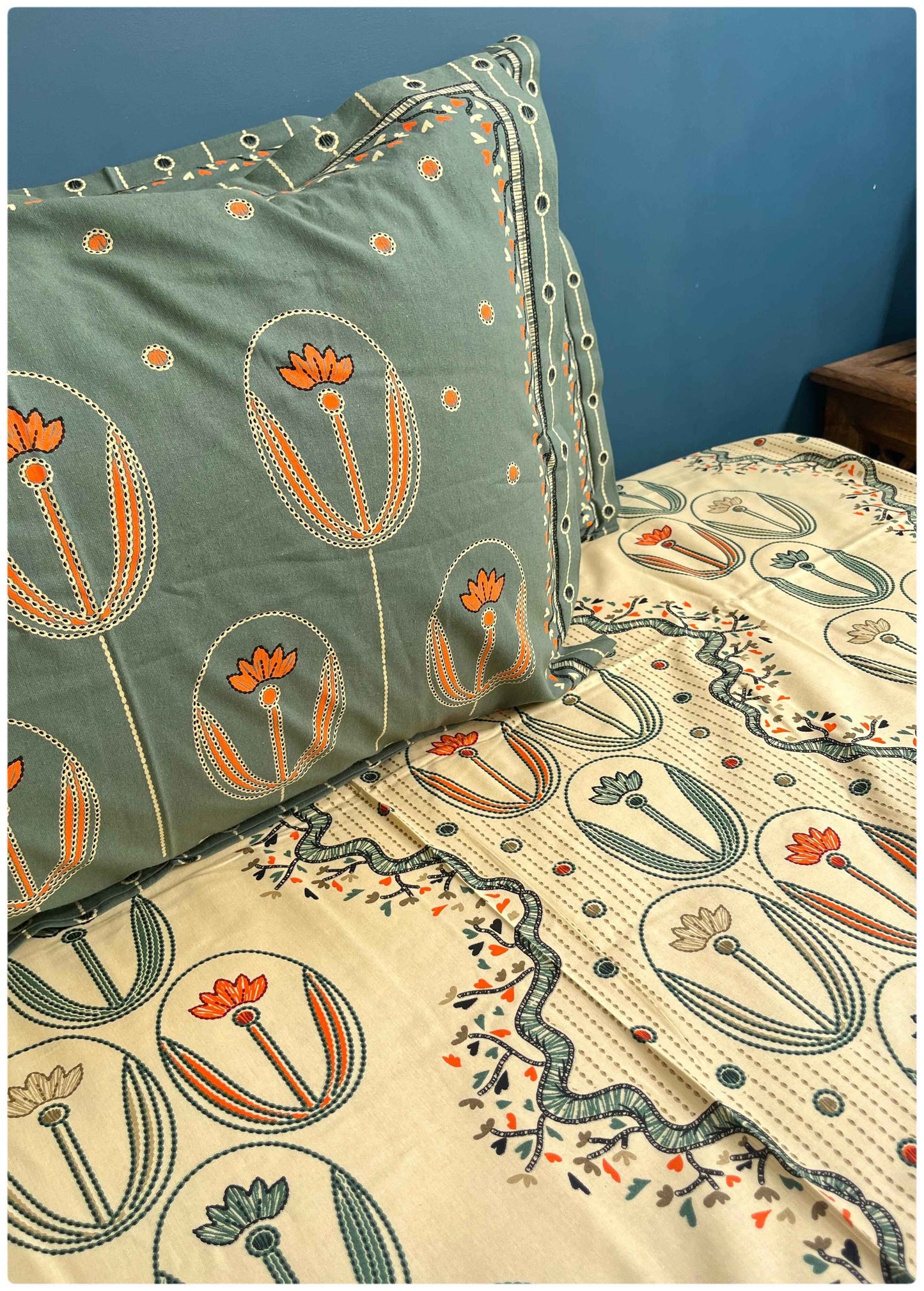 Decaso Ethnic - Dull Green 1