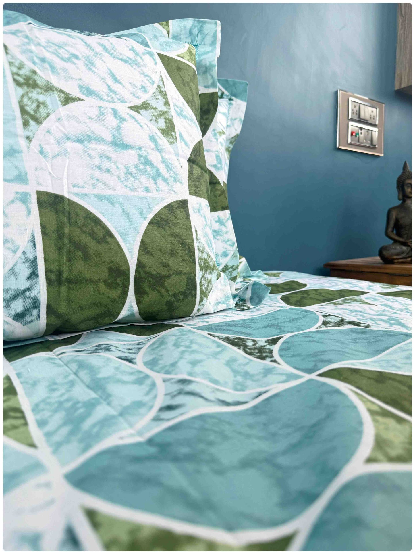 Decaso Semi - Aqua & Green