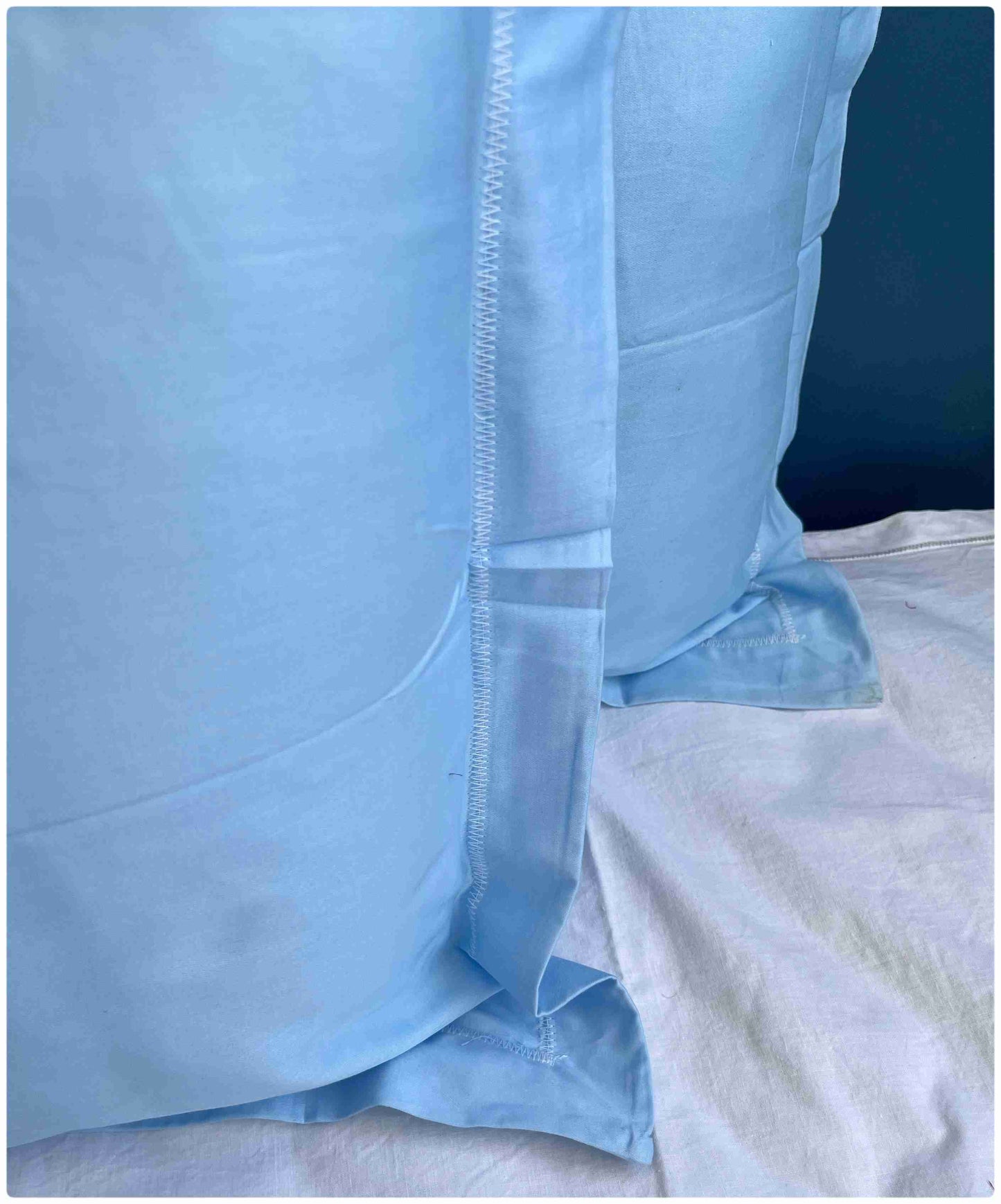 DECASO Pillow Covers - Sky Blue