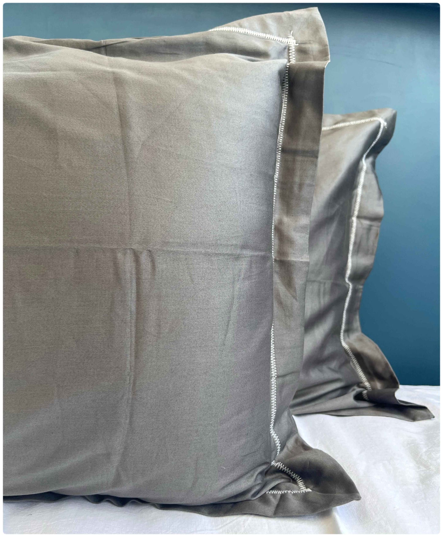 DECASO Pillow Covers - Dark Grey