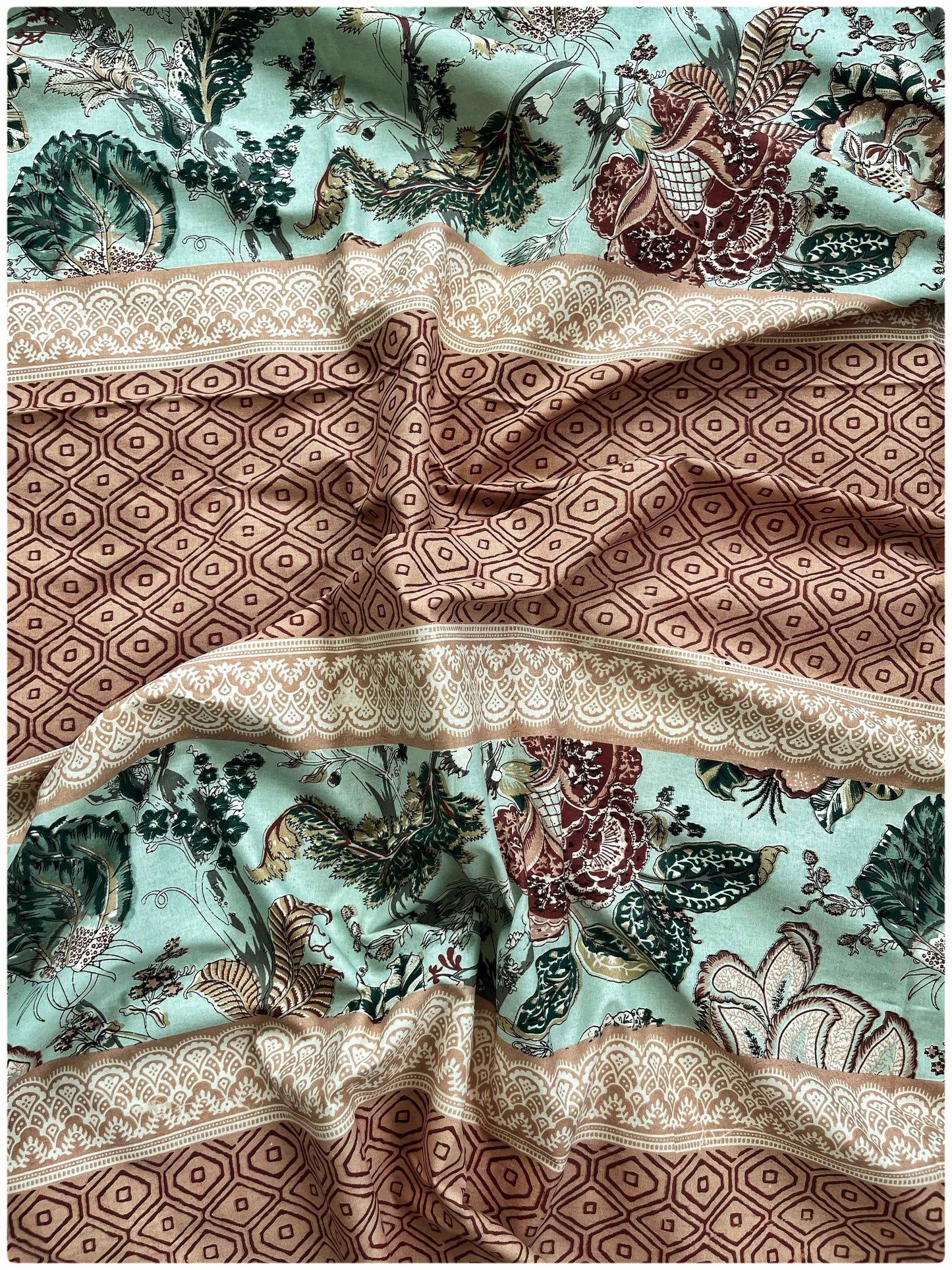 Decaso Florals - Mint & Dusty Rose