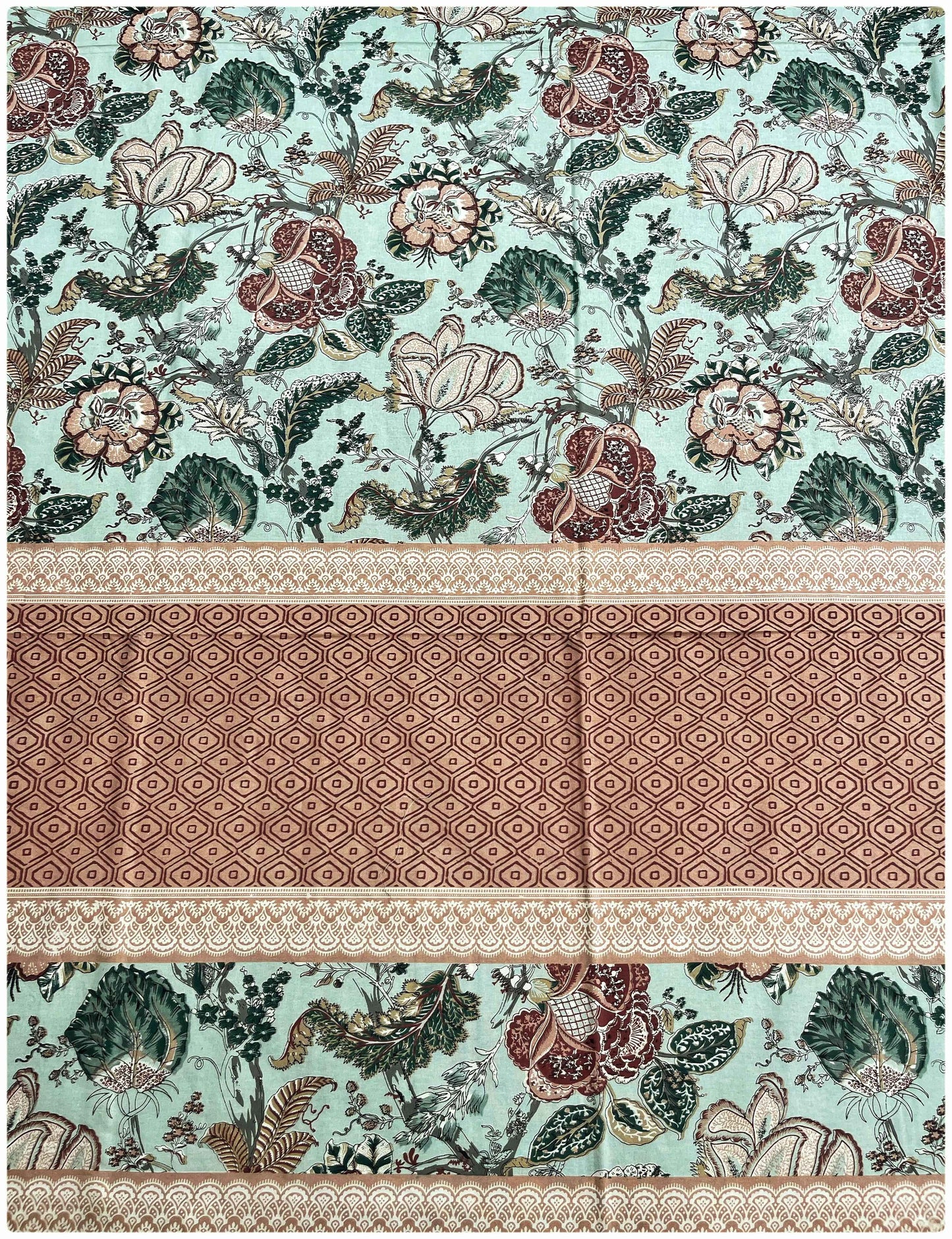 Decaso Florals - Mint & Dusty Rose