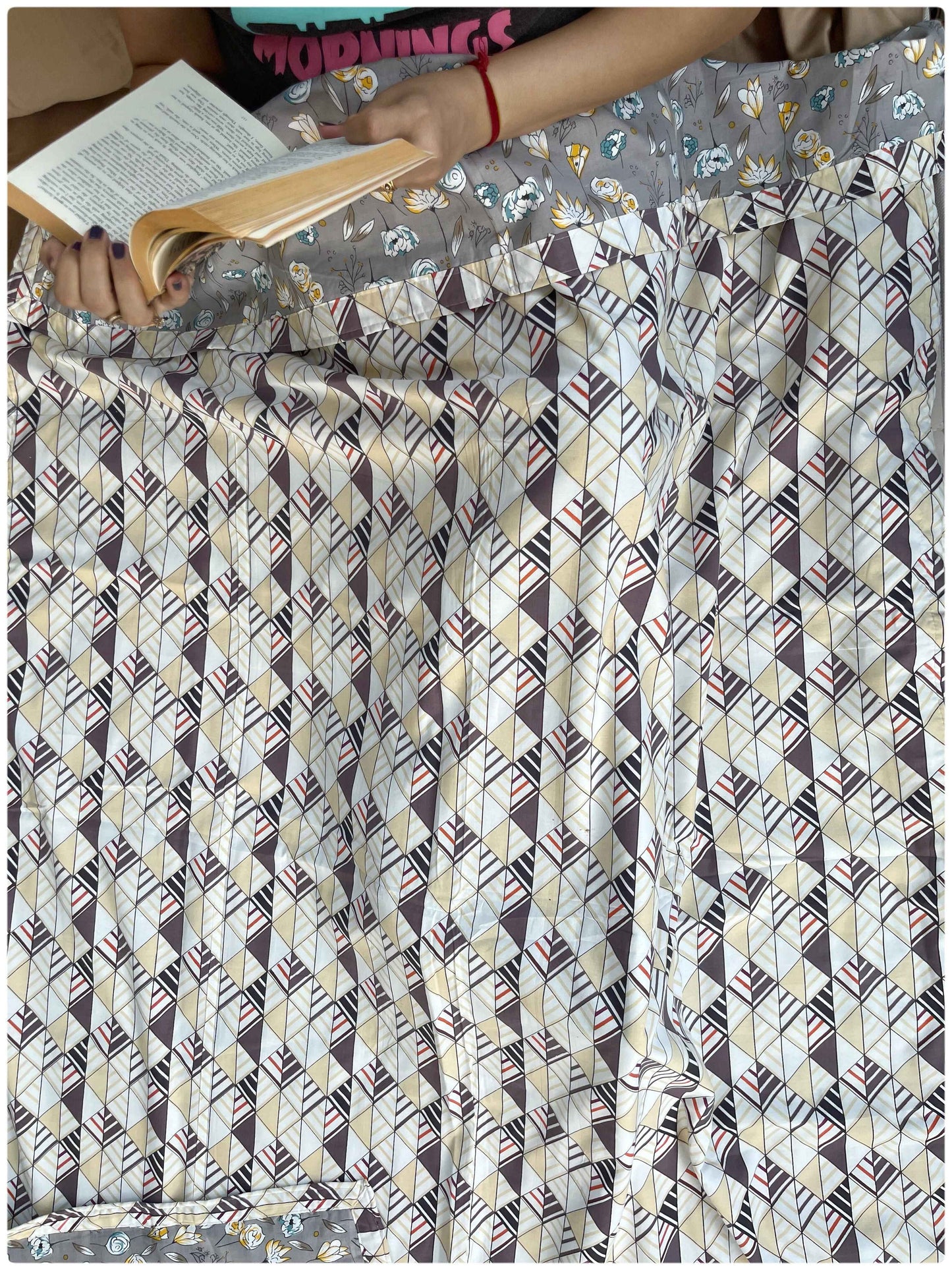 Decaso Dohars - Grey & Beige