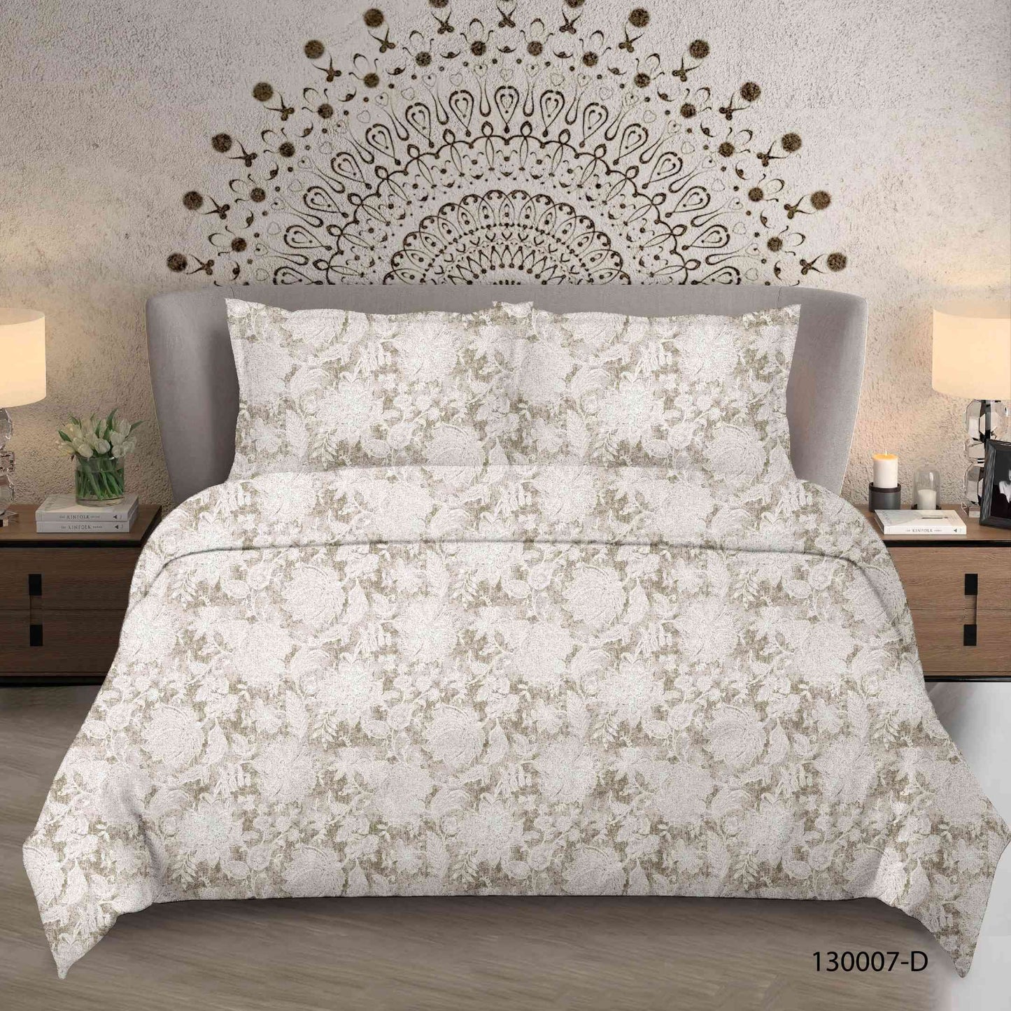 Decaso Floral - Beige