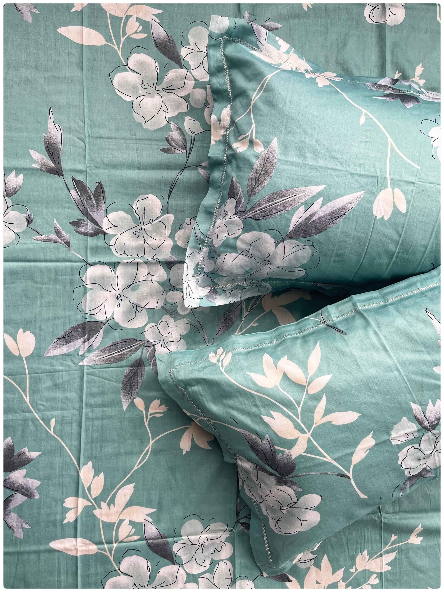 Decaso Florals - Sea Green