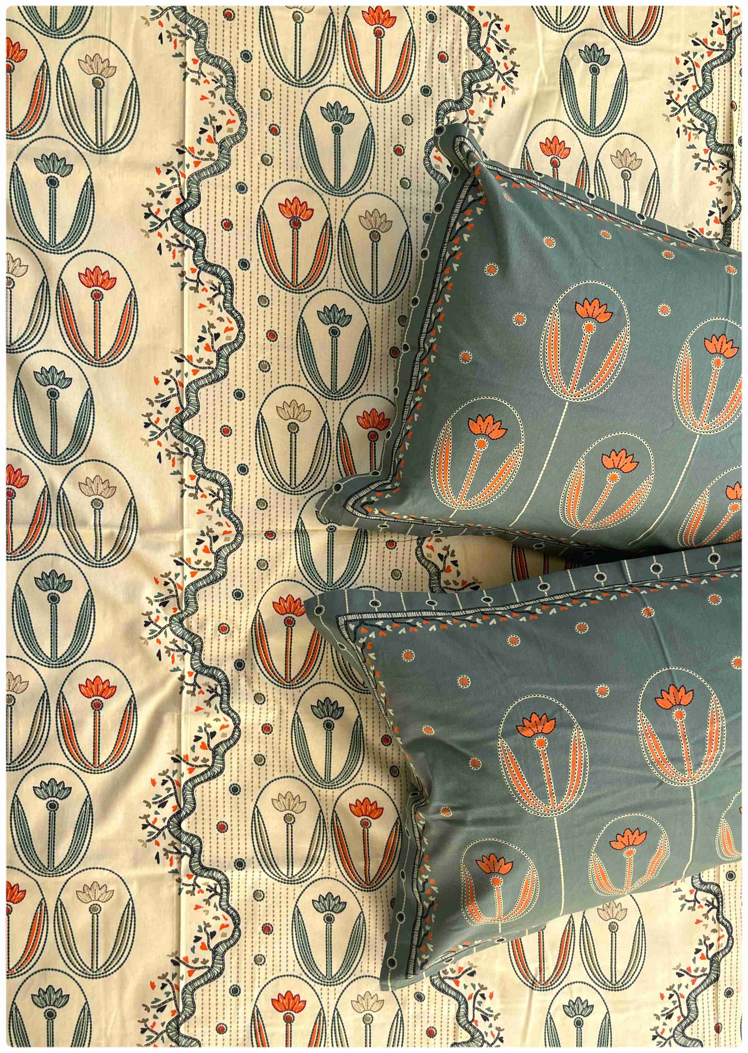 Decaso Ethnic - Dull Green 1