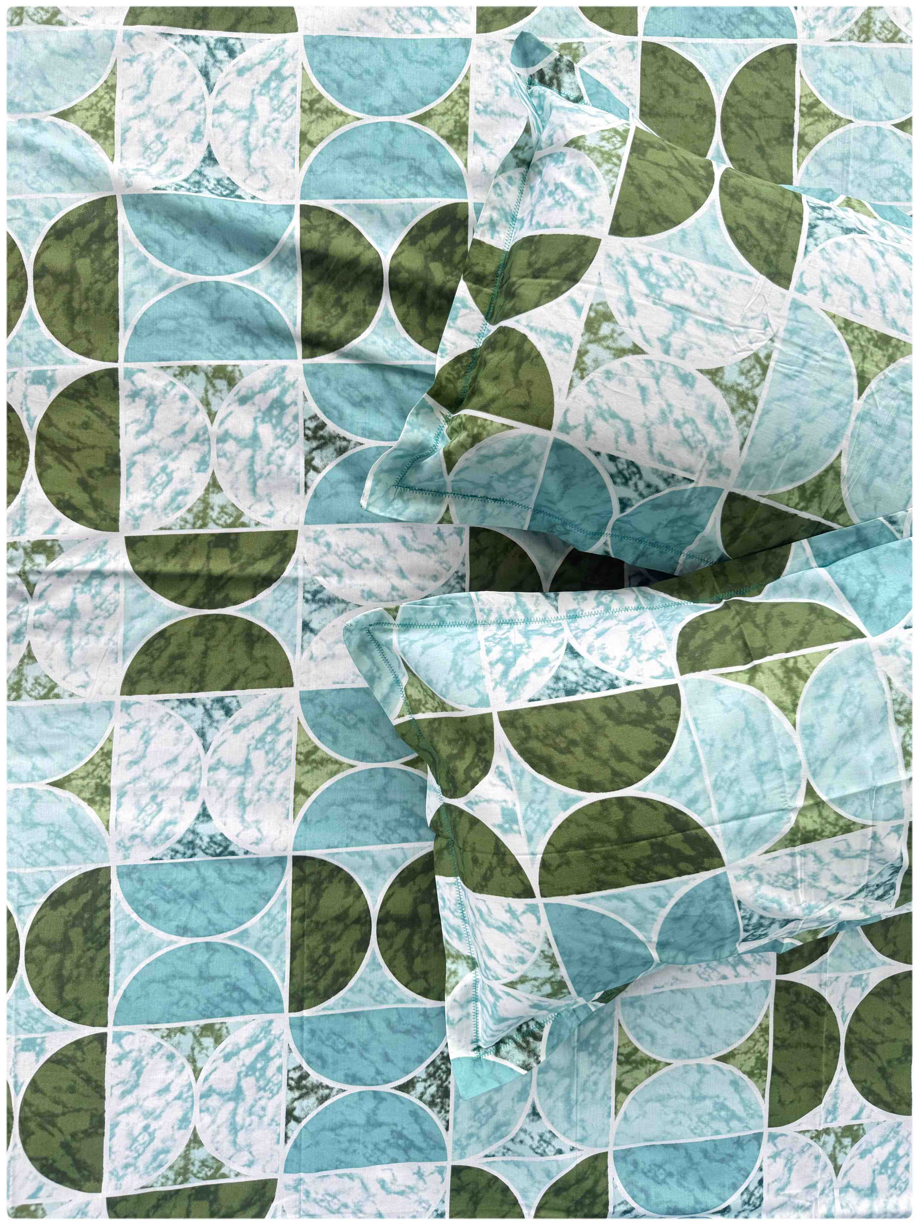 Decaso Semi - Aqua & Green