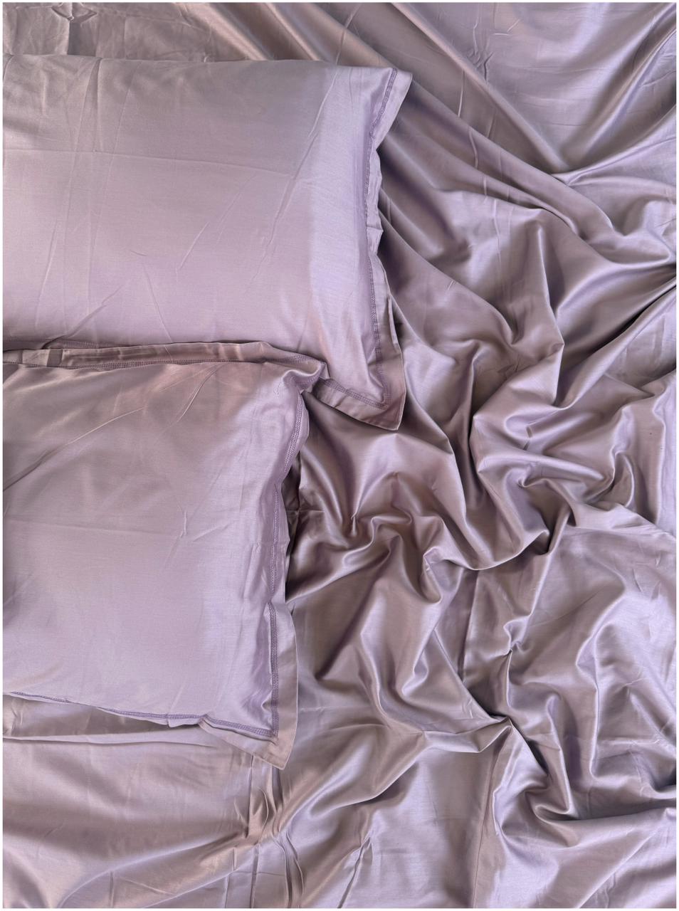 Solid Lavender – 300 TC Premium Bed Sheet Set