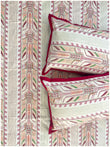 Decaso Embroidery Print - Red