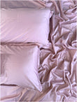 Decaso Solids Bedsheets - Mauve