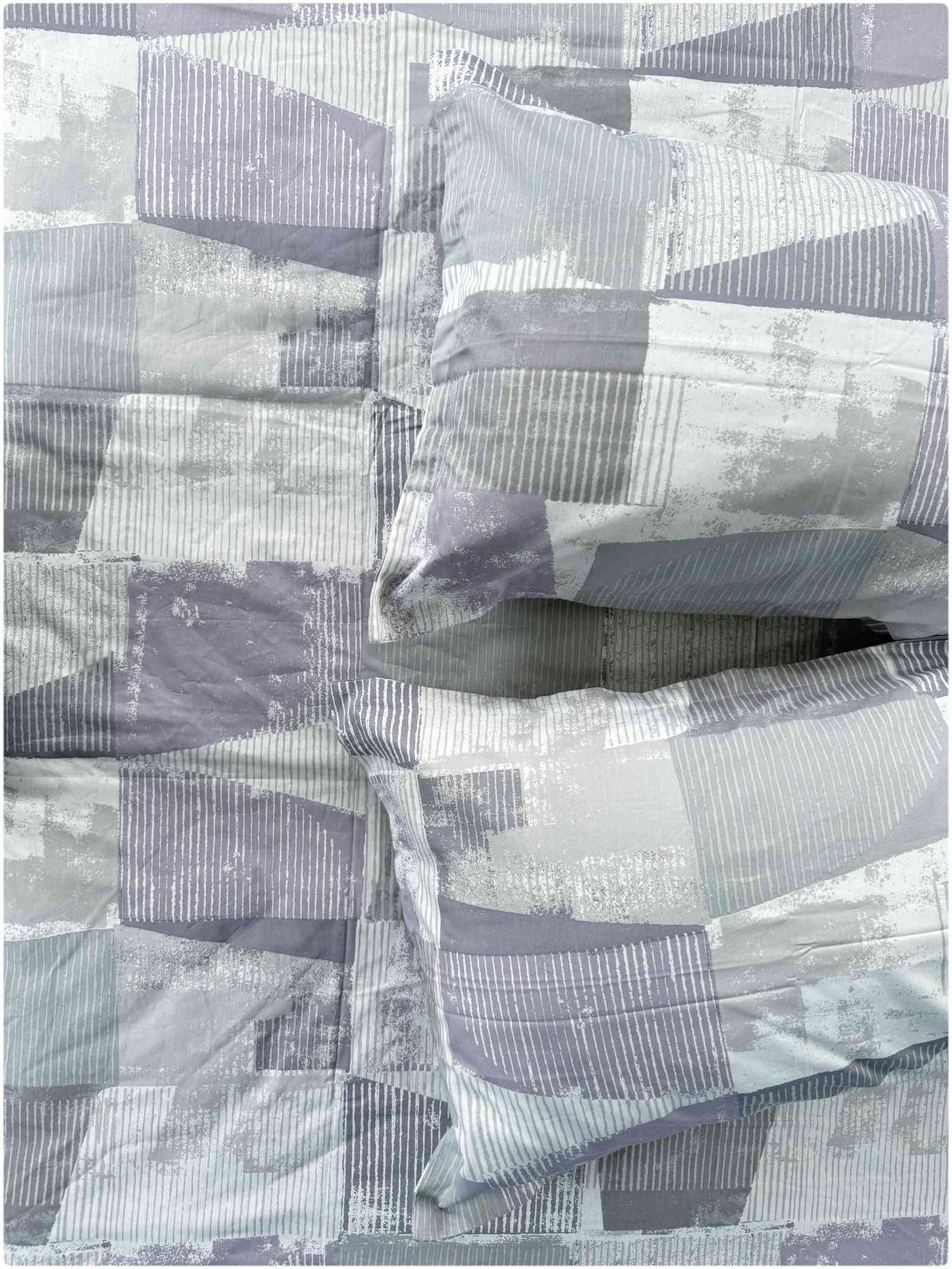 Artistic Brush Lavender – 300 TC Premium Bed Sheet