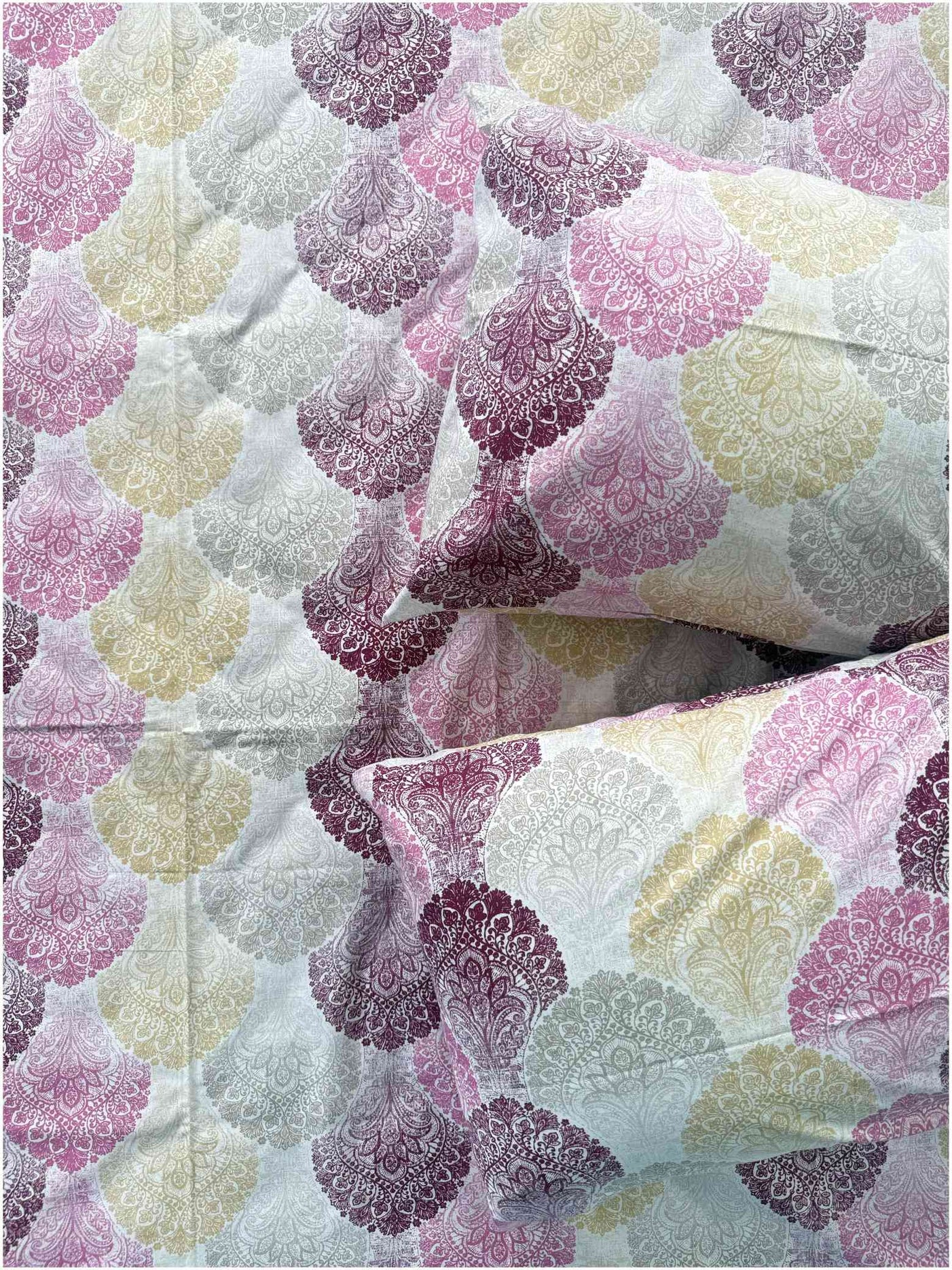 Mandala Multicolor Art – 180 TC Luxury Bed Sheet
