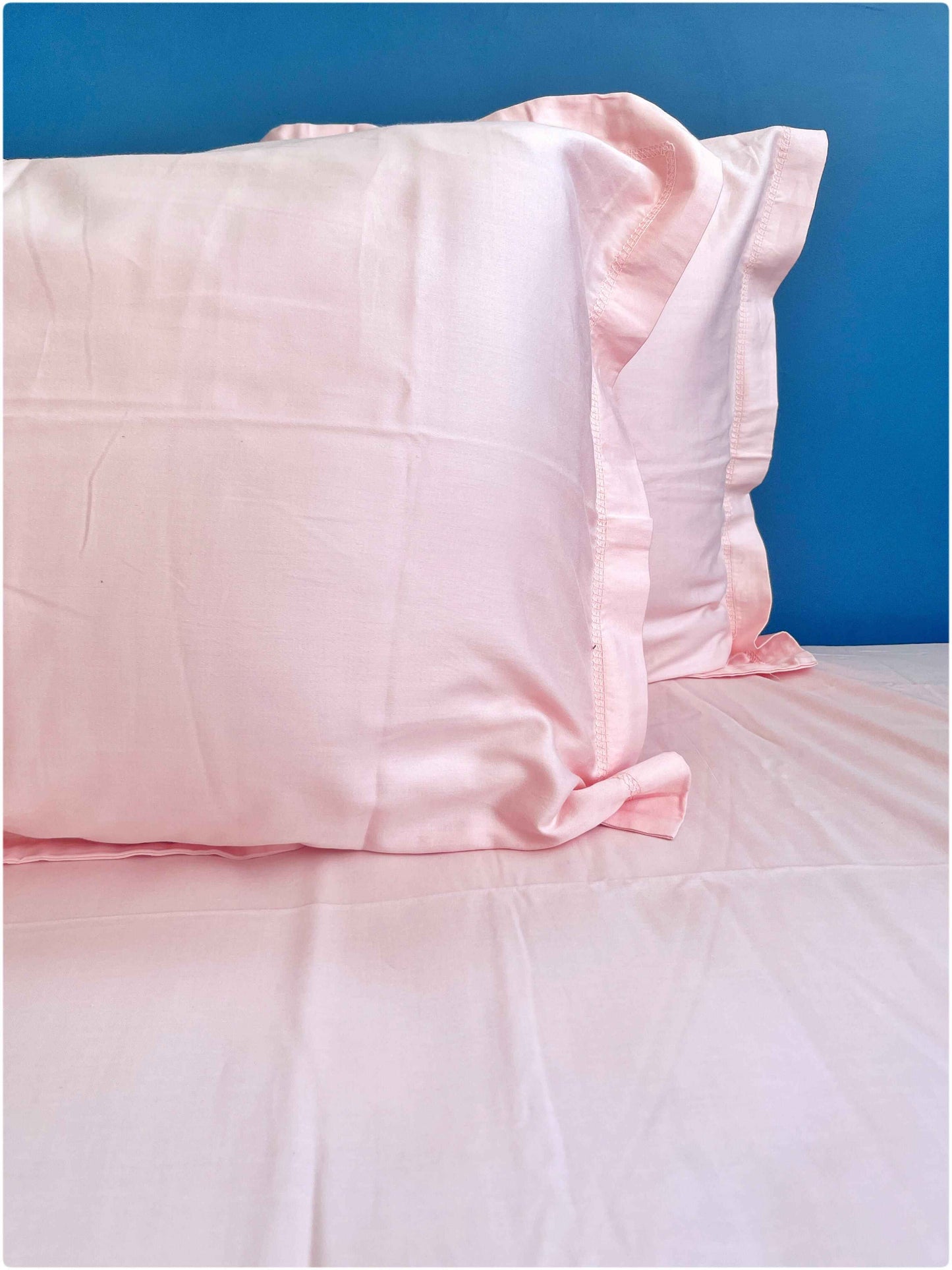 Decaso Solids Bedsheets - Lemonade Pink