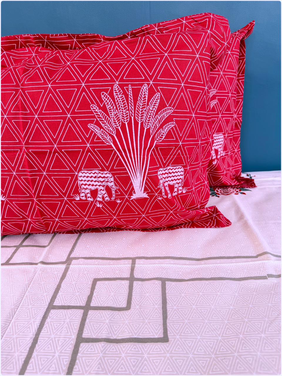 Decaso Ethnic - Baby Pink & Rani