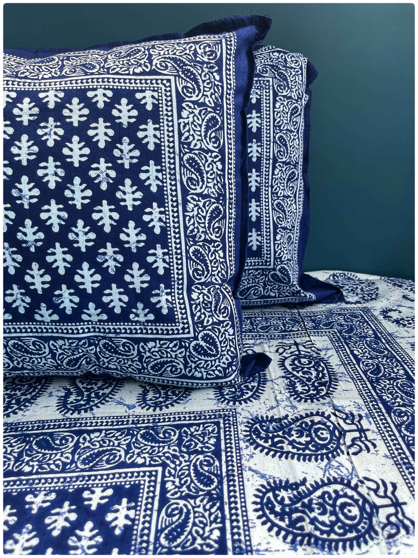 Decaso Indigo Print 1 - Indigo Blue