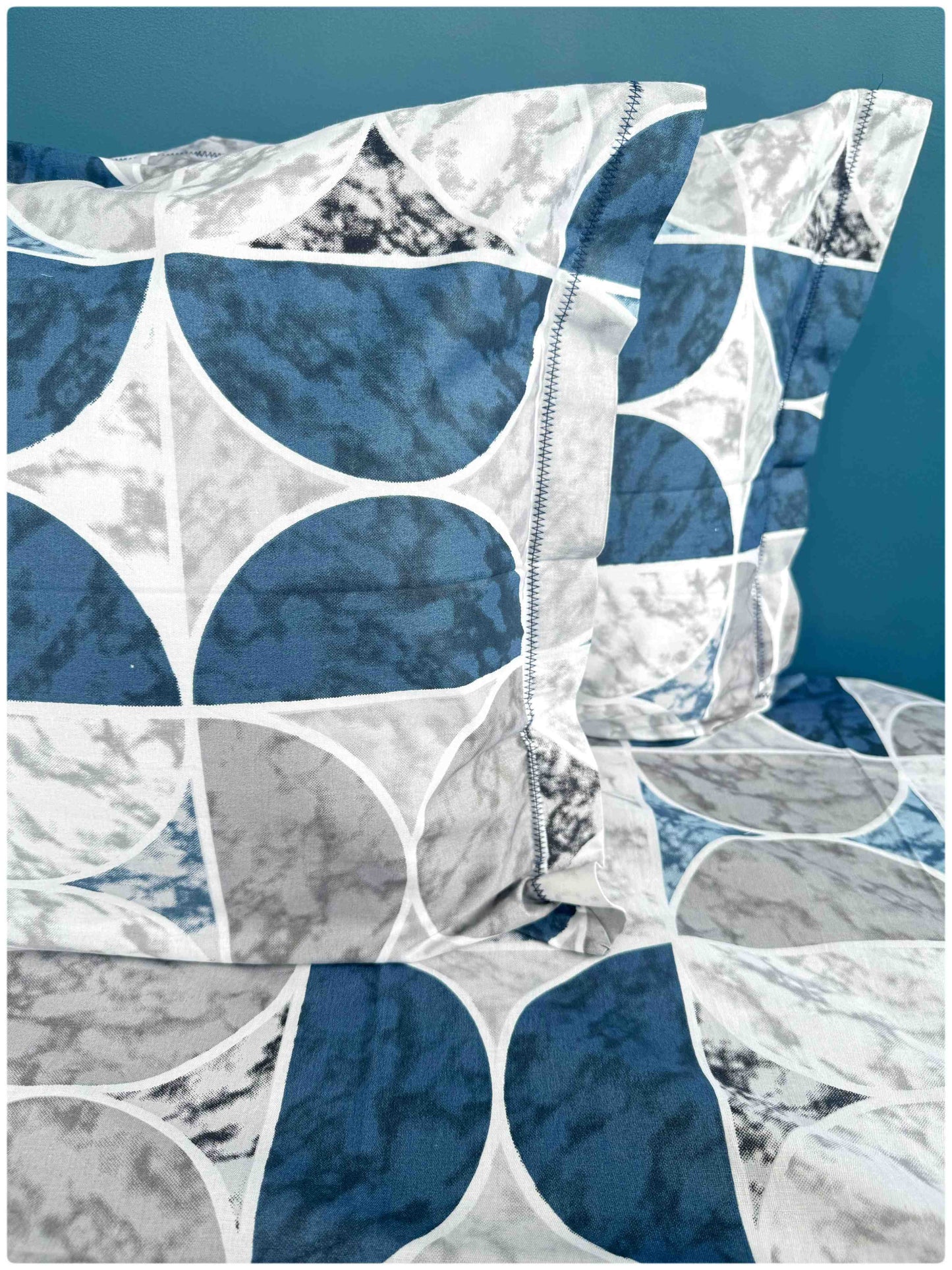 Decaso Semi - Grey & Teal