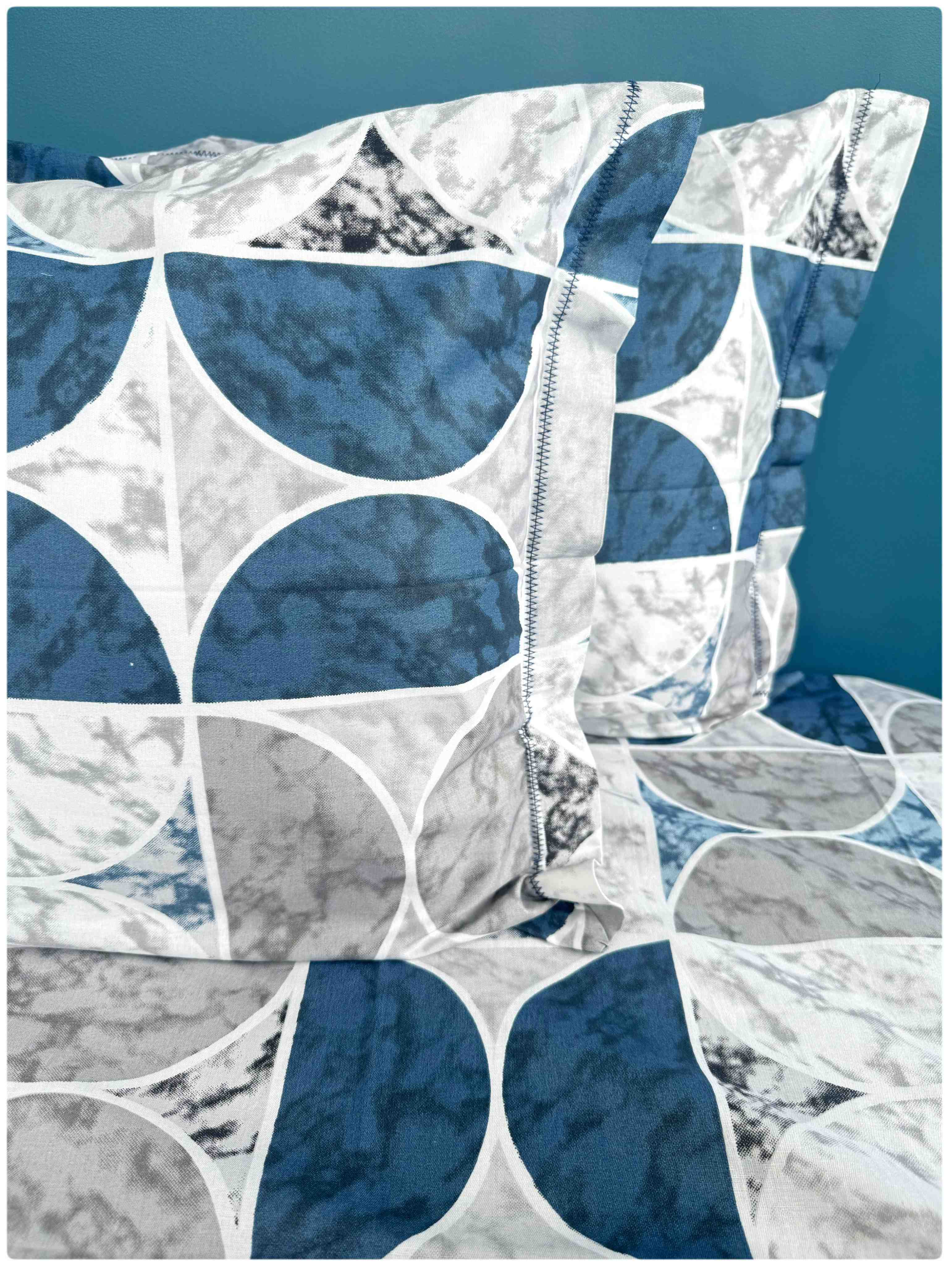 Decaso Semi - Grey & Teal