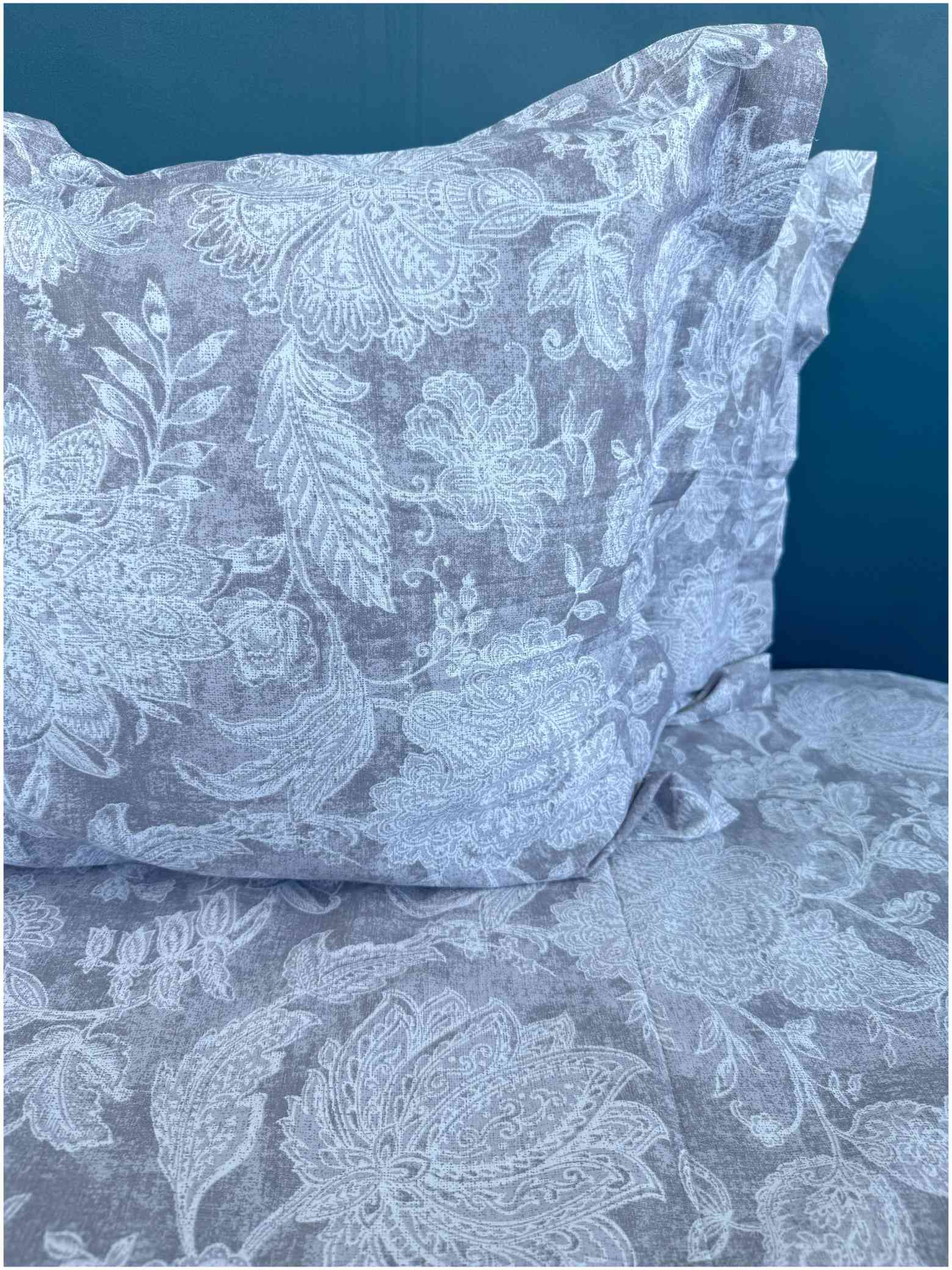 Decaso Floral - Grey