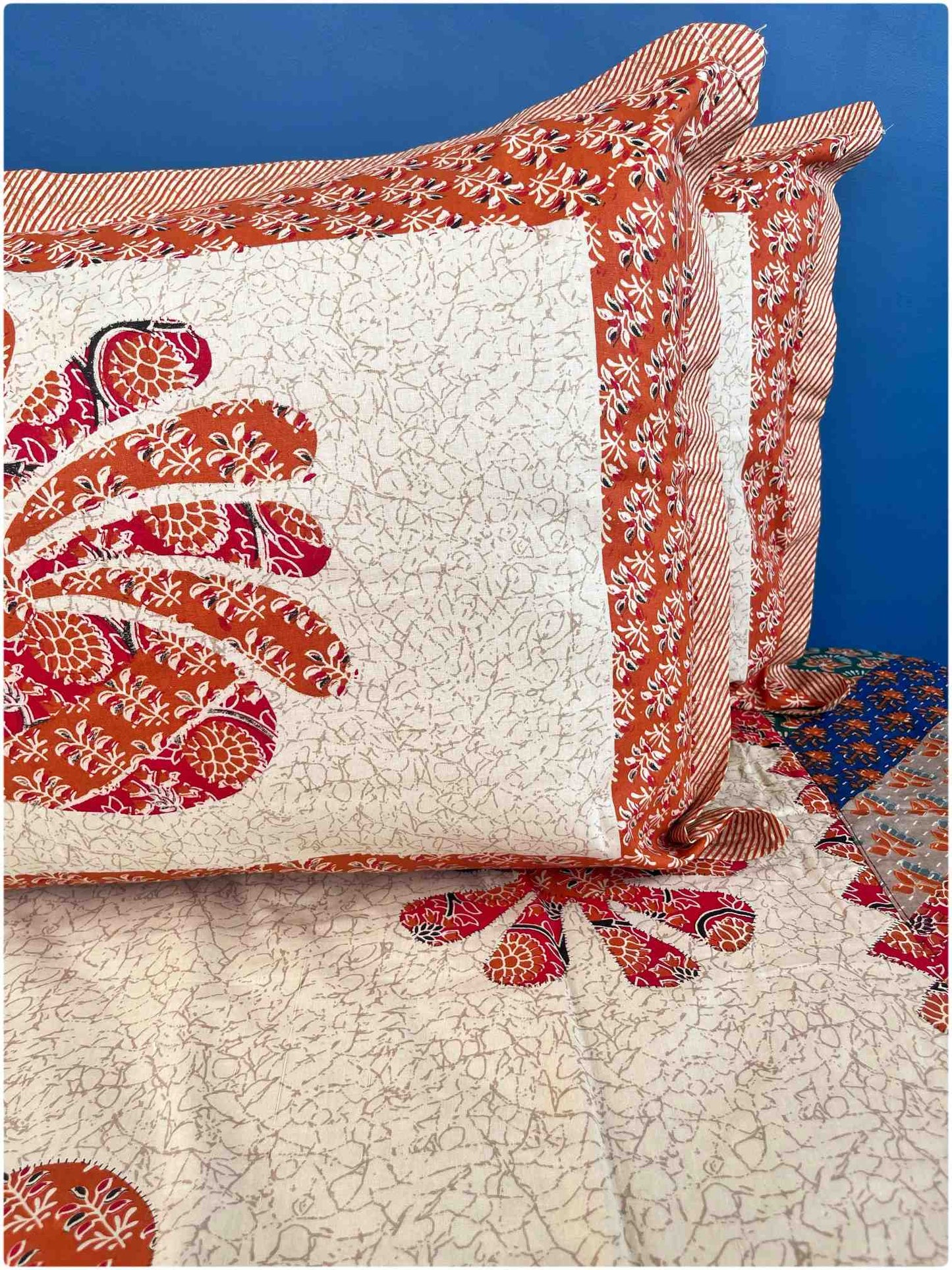Decaso Ethnic - Maroon & Mustard