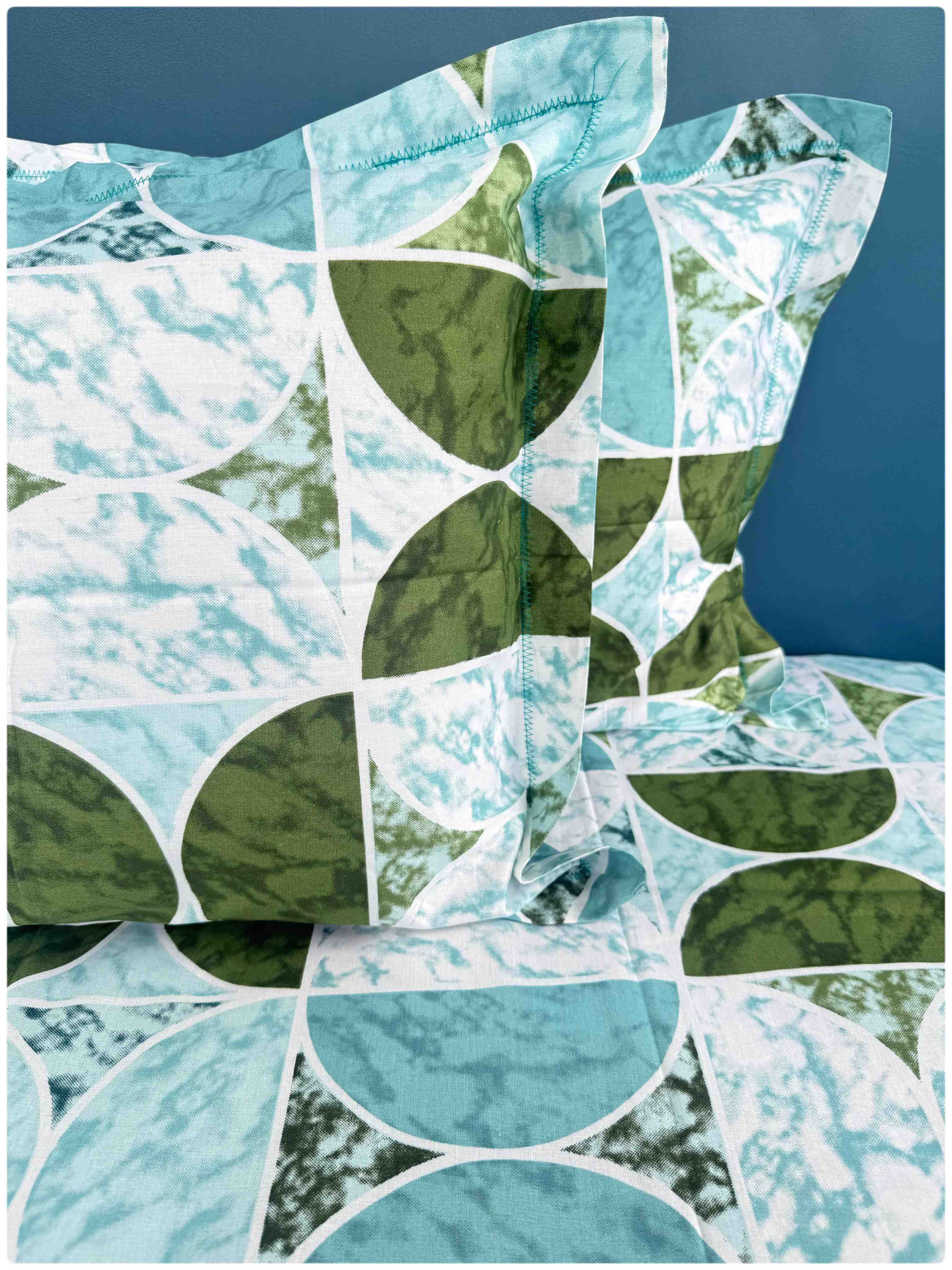 Decaso Semi - Aqua & Green