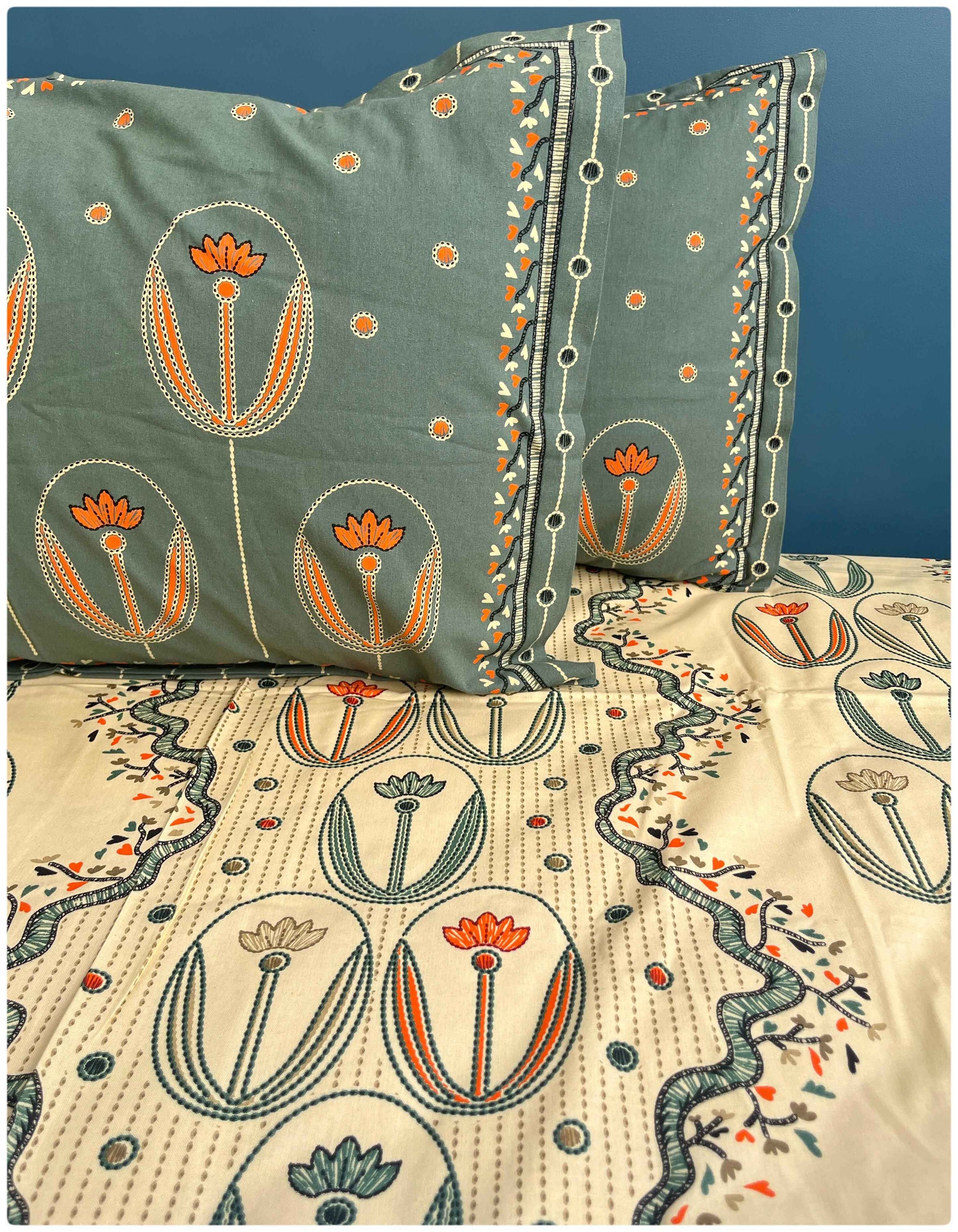 Decaso Ethnic - Dull Green 1
