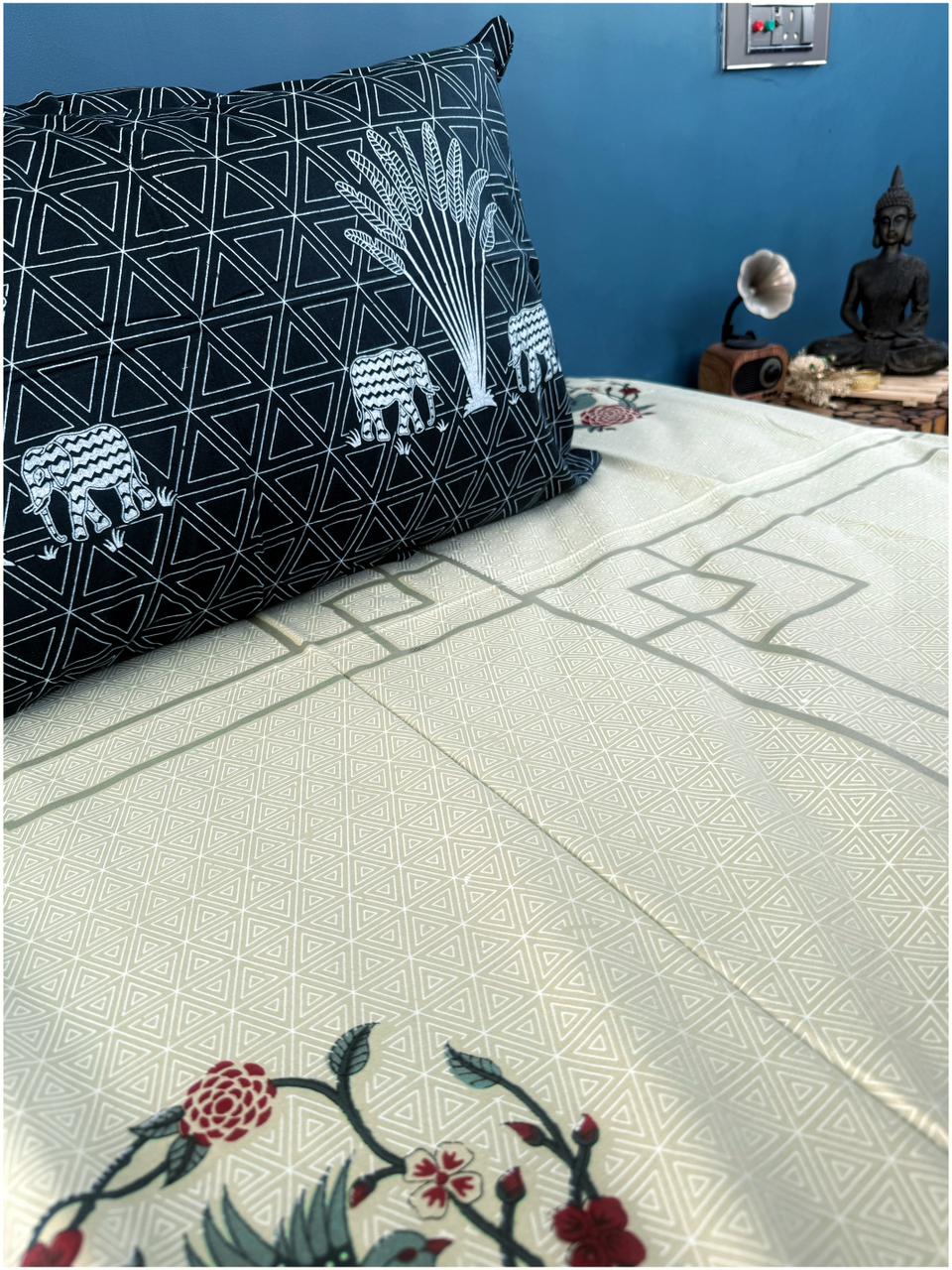 Decaso Ethnic - Mint & D.Green