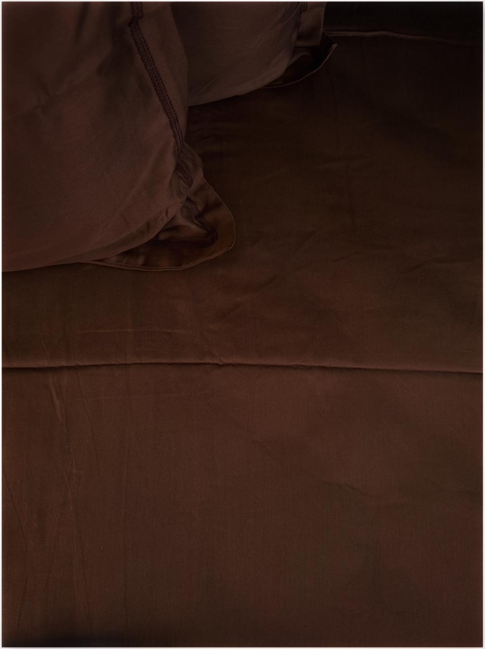Decaso Solids Bedsheets - Chocolate