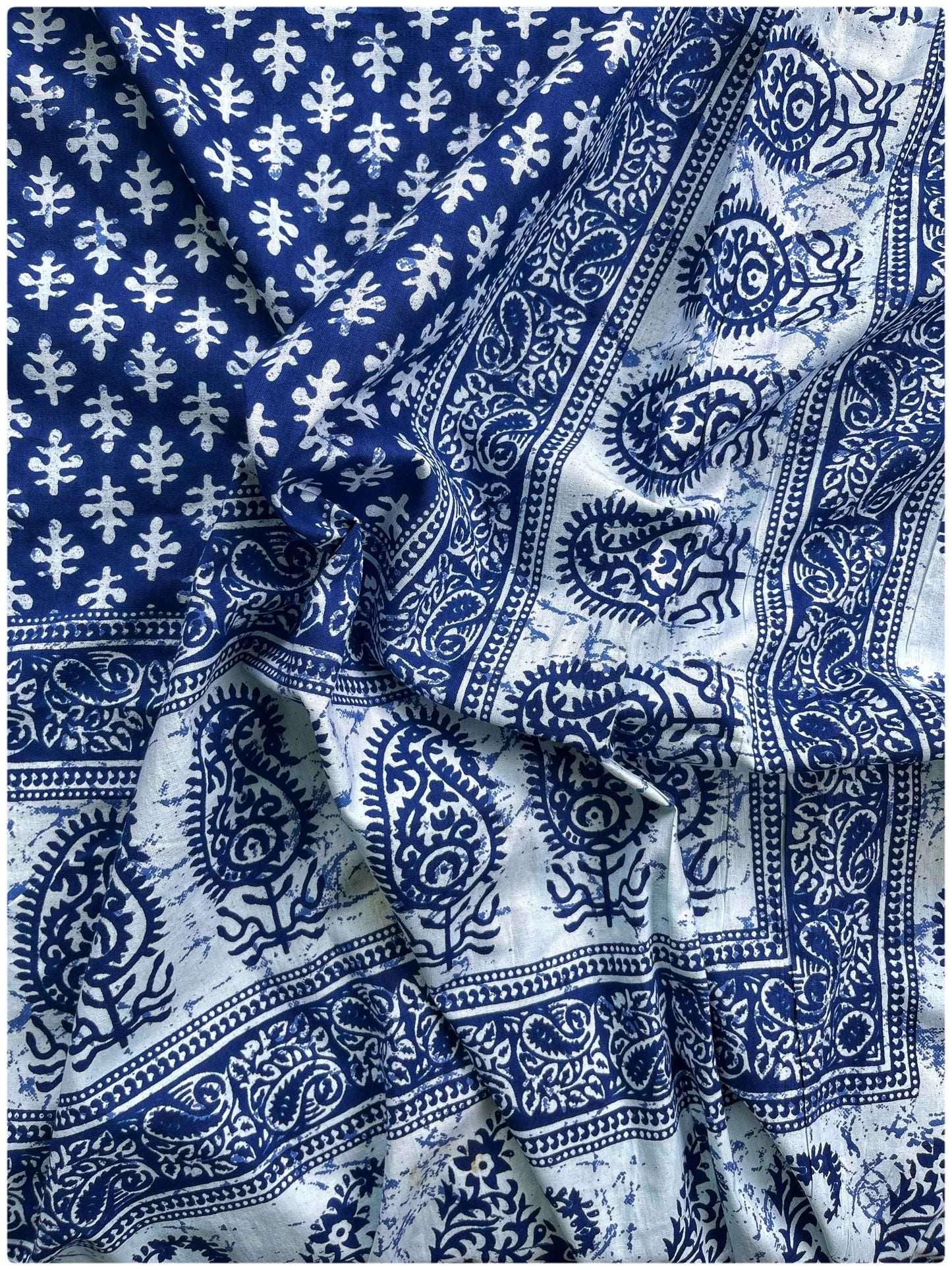 Decaso Indigo Print 1 - Indigo Blue