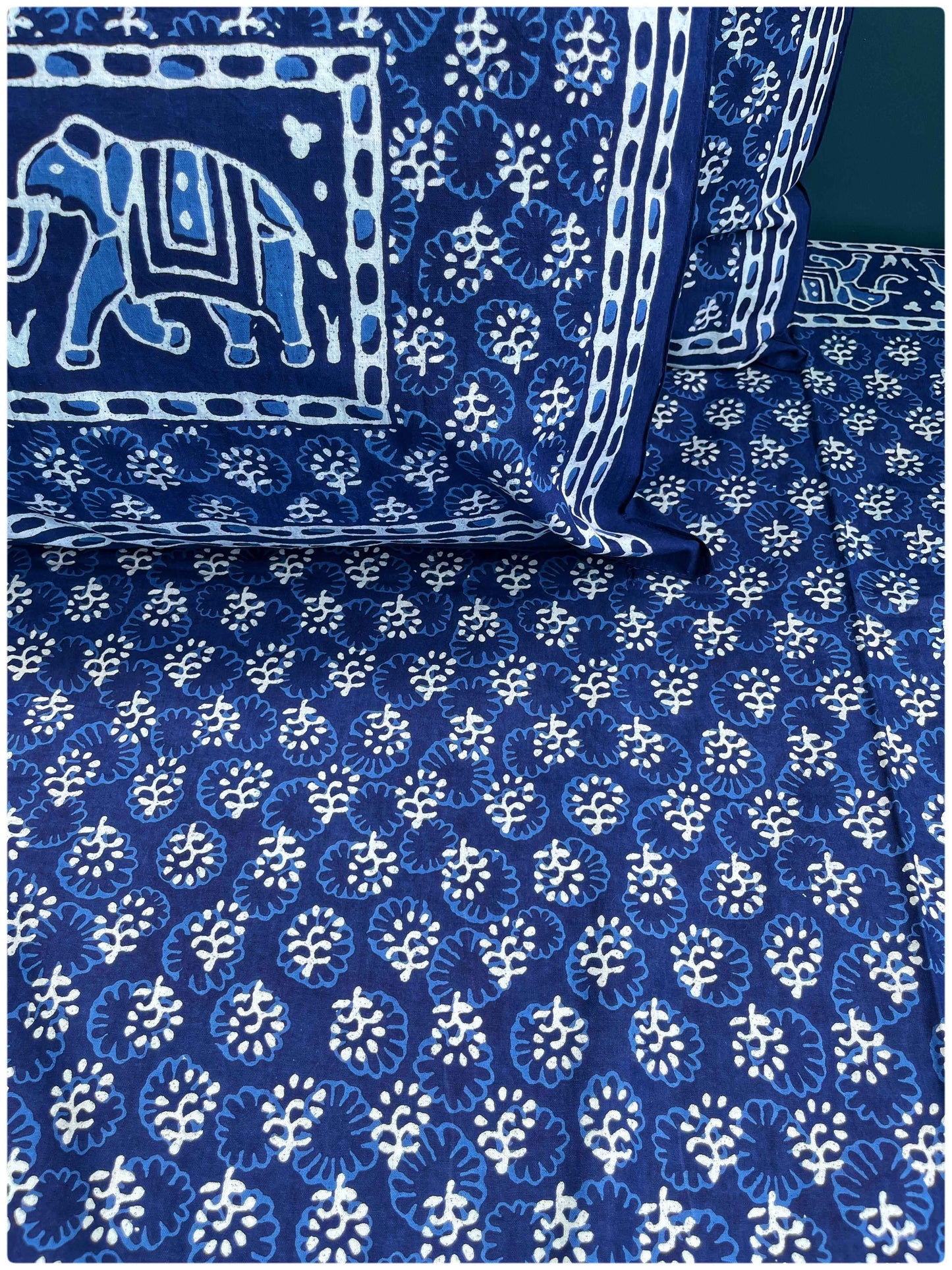 Decaso Indigo Print 3 - Indigo Blue