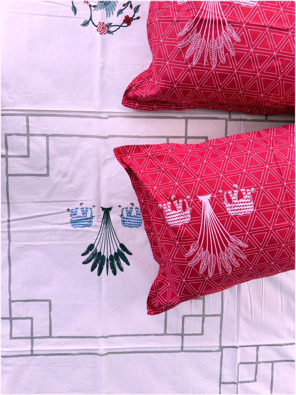 Decaso Ethnic - Baby Pink & Rani