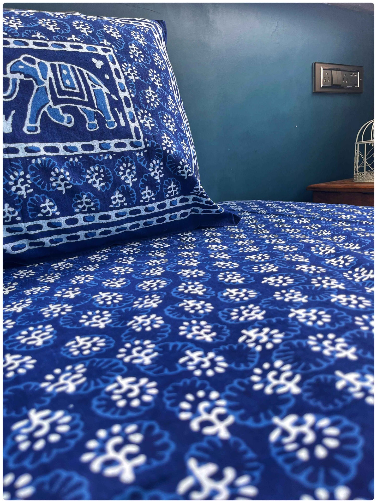 Decaso Indigo Print 3 - Indigo Blue