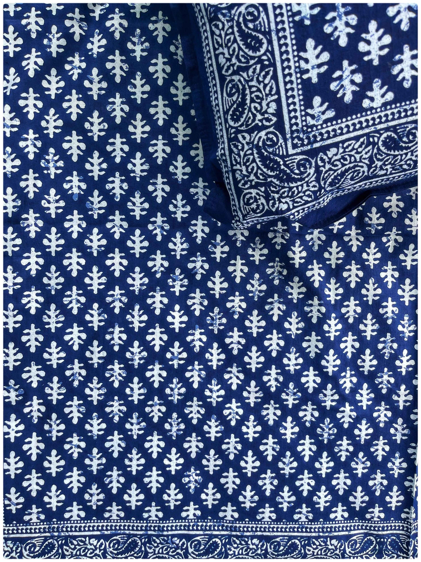 Decaso Indigo Print 1 - Indigo Blue