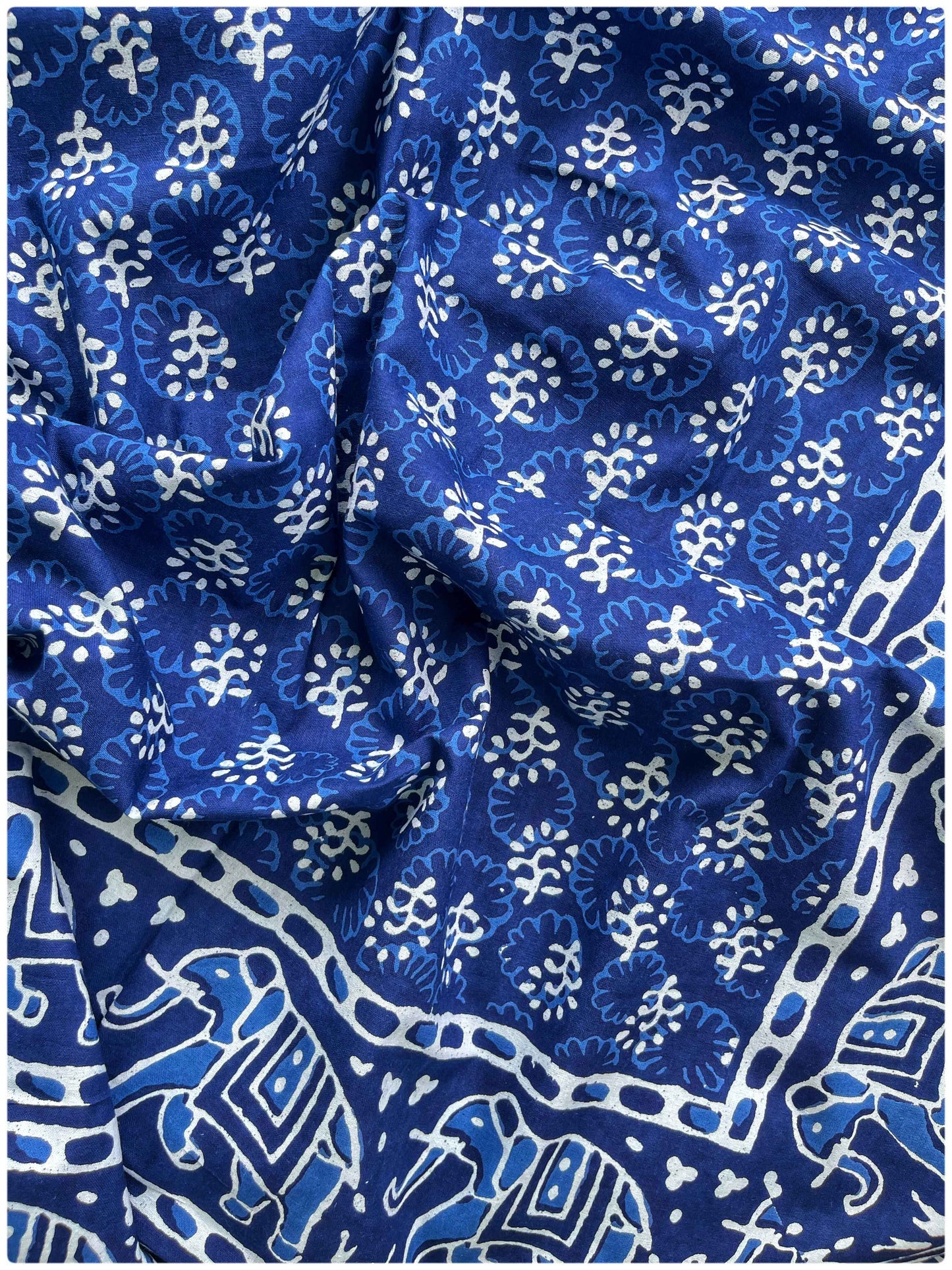 Decaso Indigo Print 3 - Indigo Blue