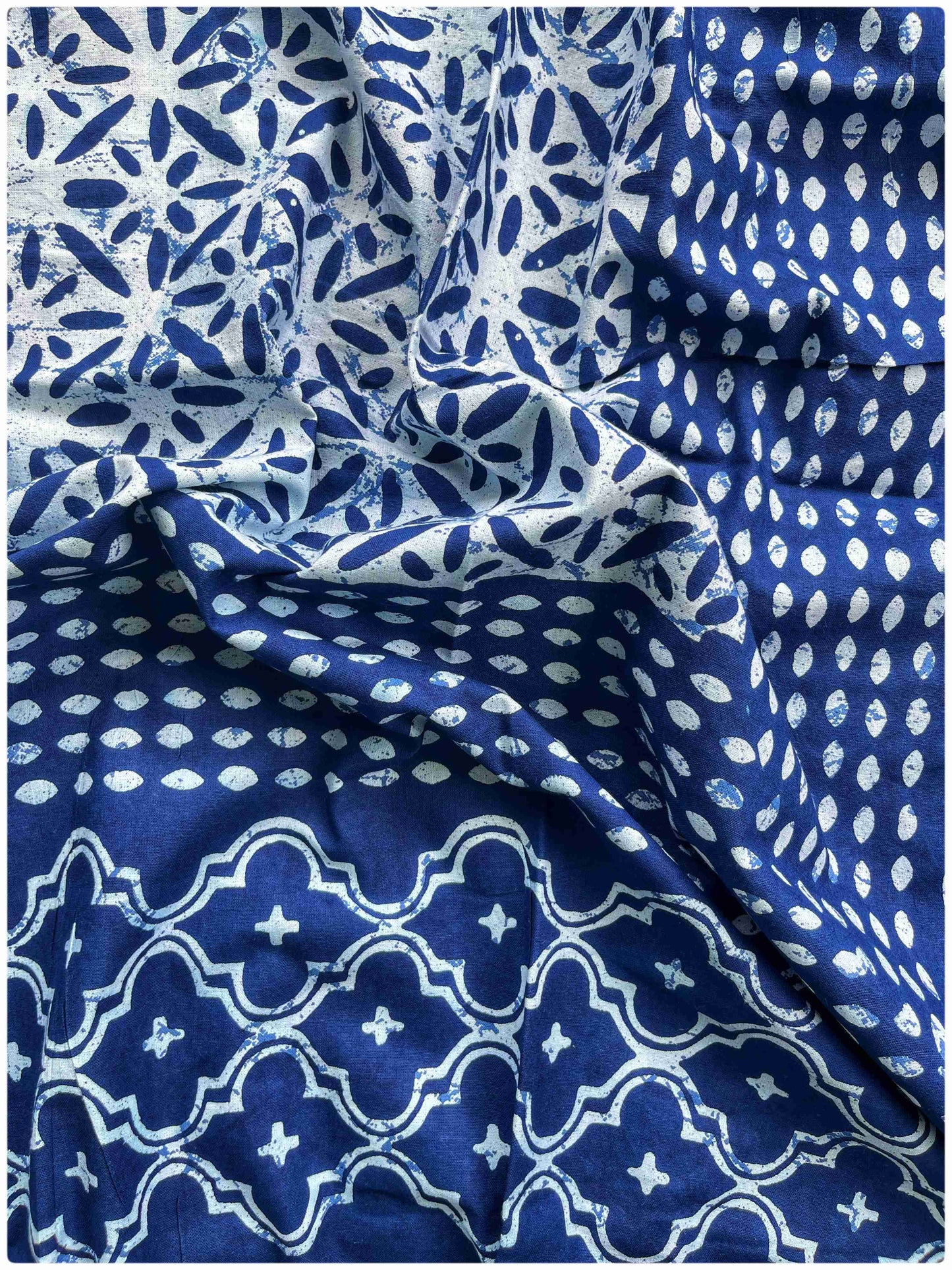 Decaso Indigo Print 2 - Indigo Blue