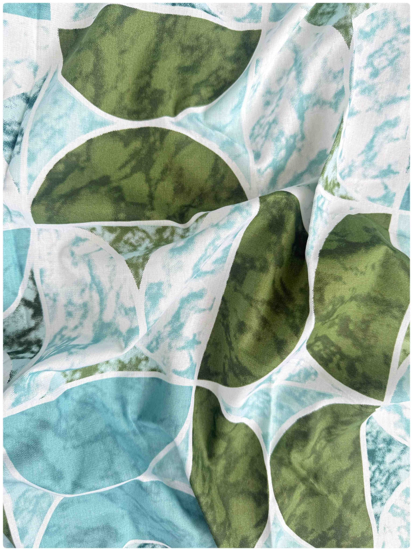 Decaso Semi - Aqua & Green