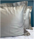 DECASO Pillow Covers - Pearl Grey