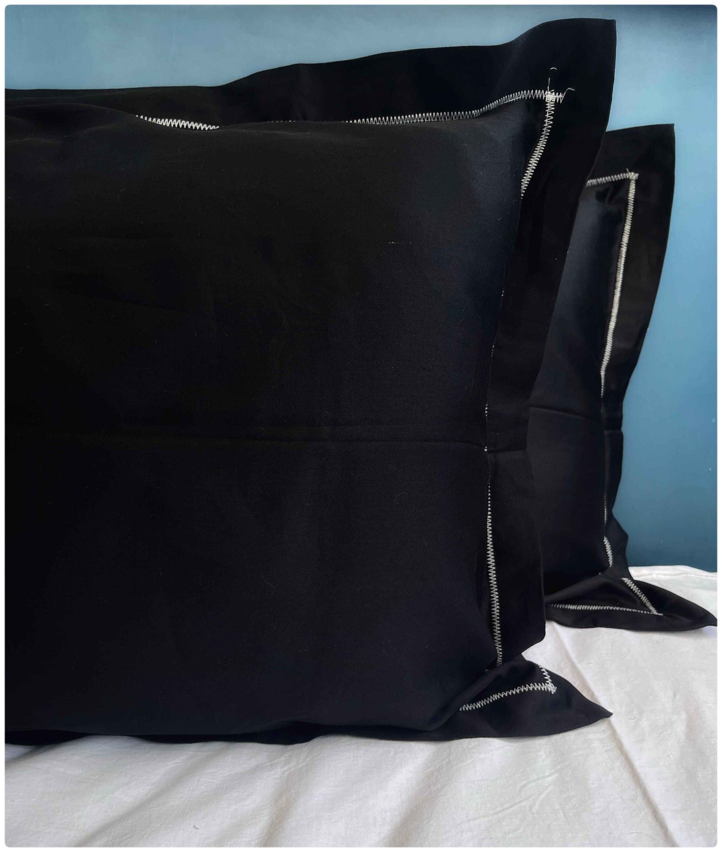 DECASO Pillow Covers - Black