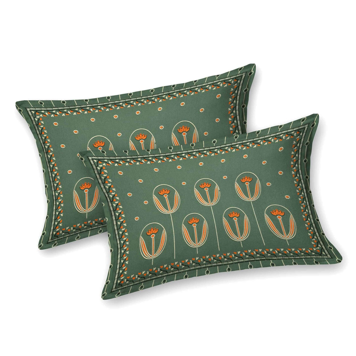 Decaso Ethnic - Dull Green 1